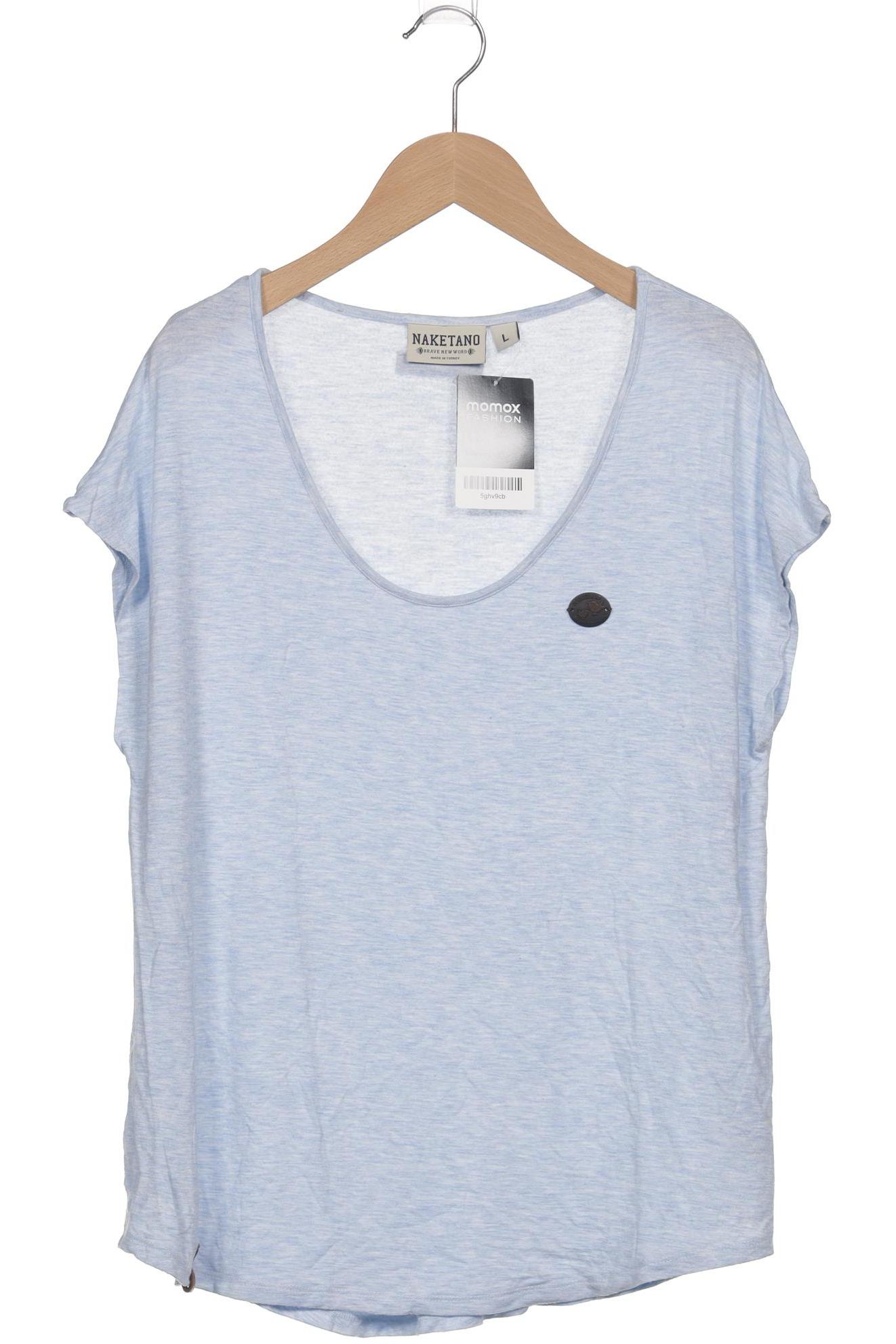 

Naketano Damen T-Shirt, hellblau, Gr. 42