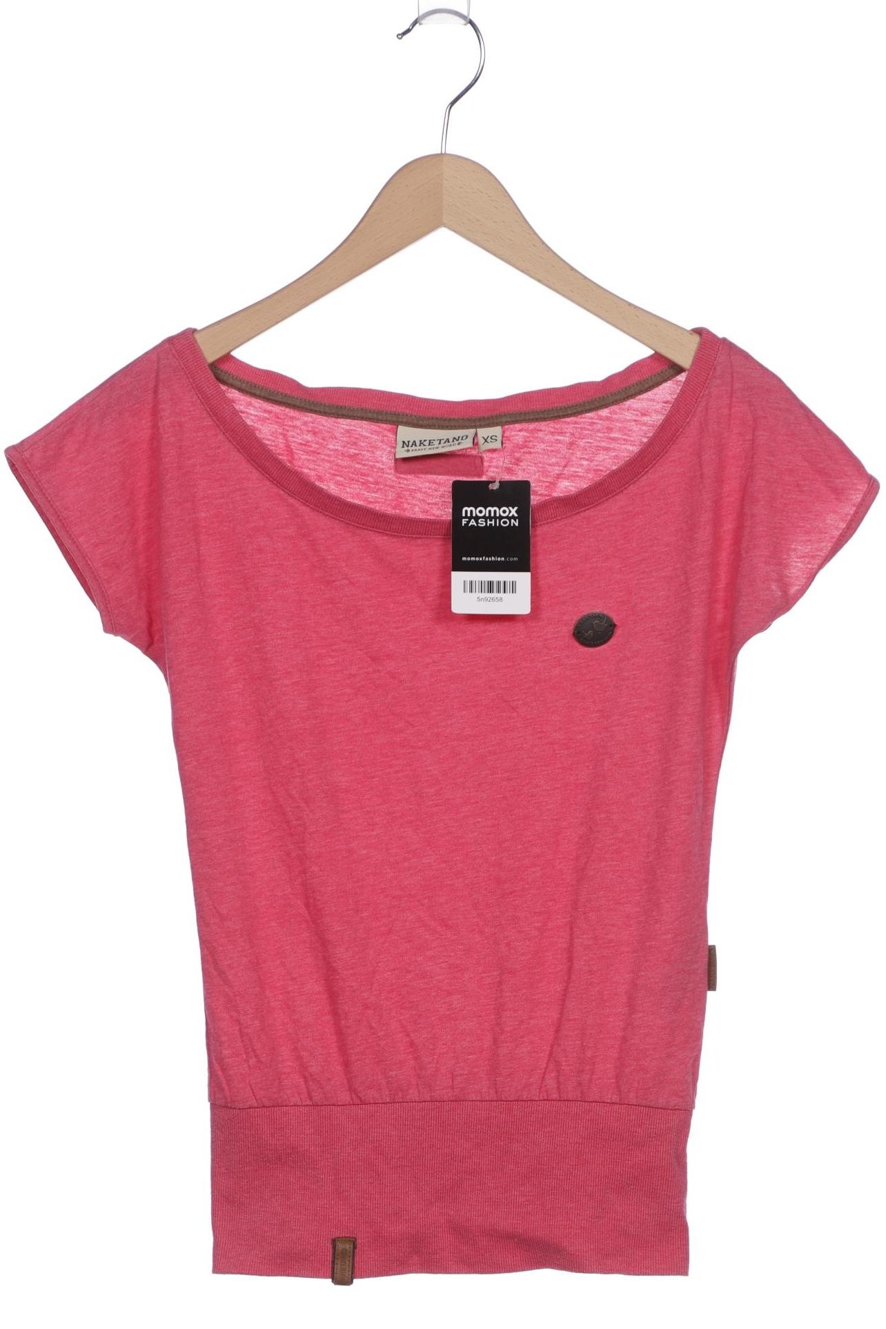 

Naketano Damen T-Shirt, pink, Gr. 34