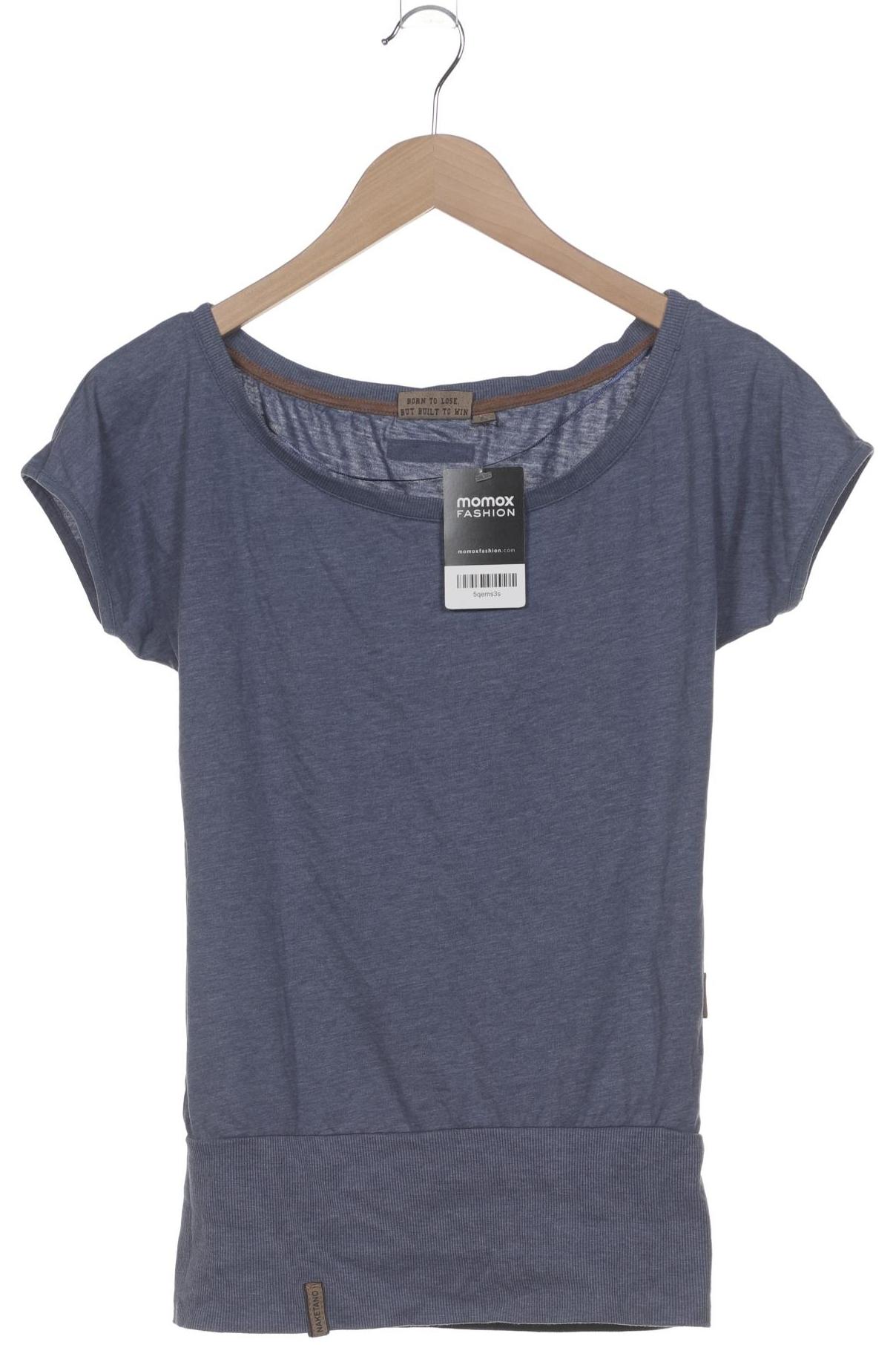 

Naketano Damen T-Shirt, blau, Gr. 36