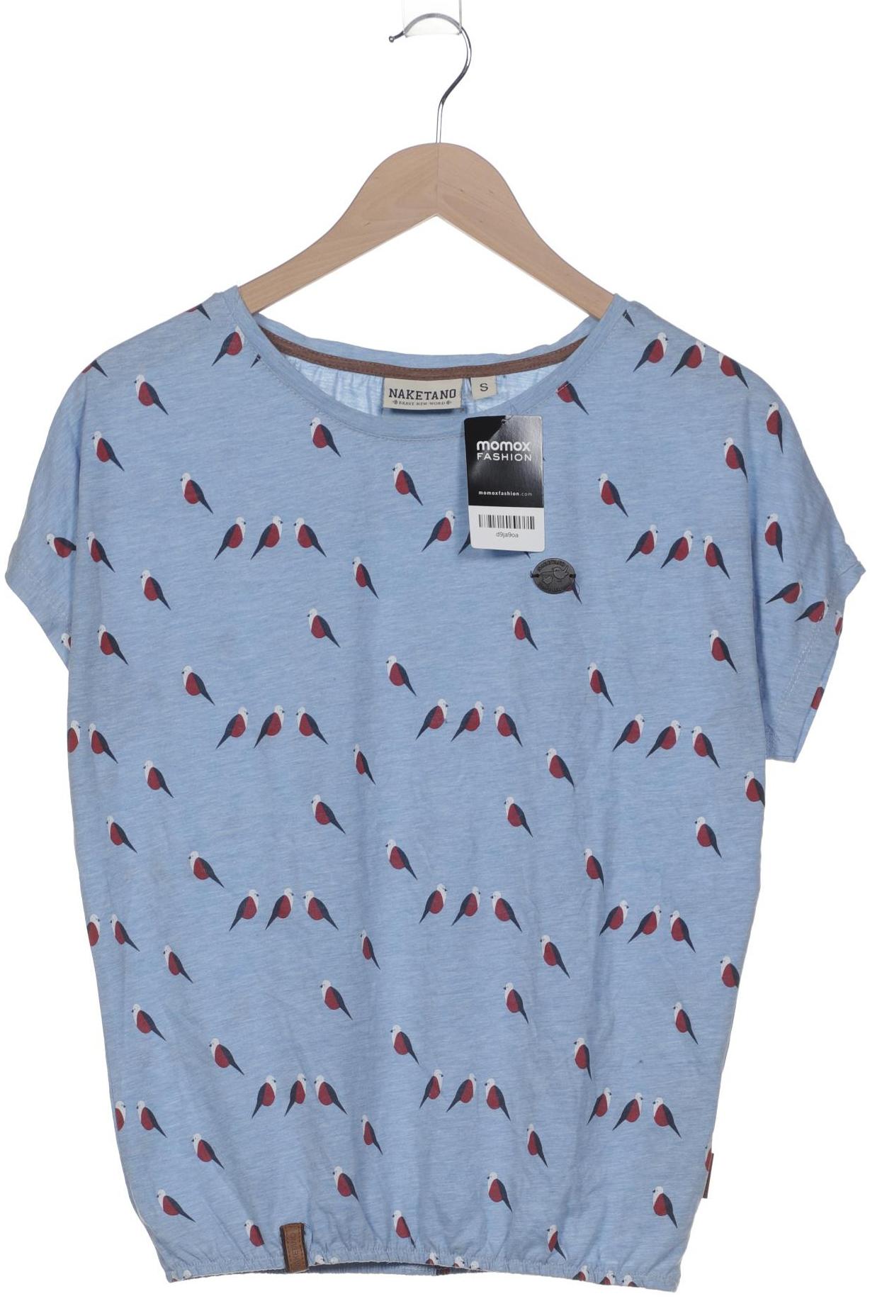 

Naketano Damen T-Shirt, blau, Gr. 36