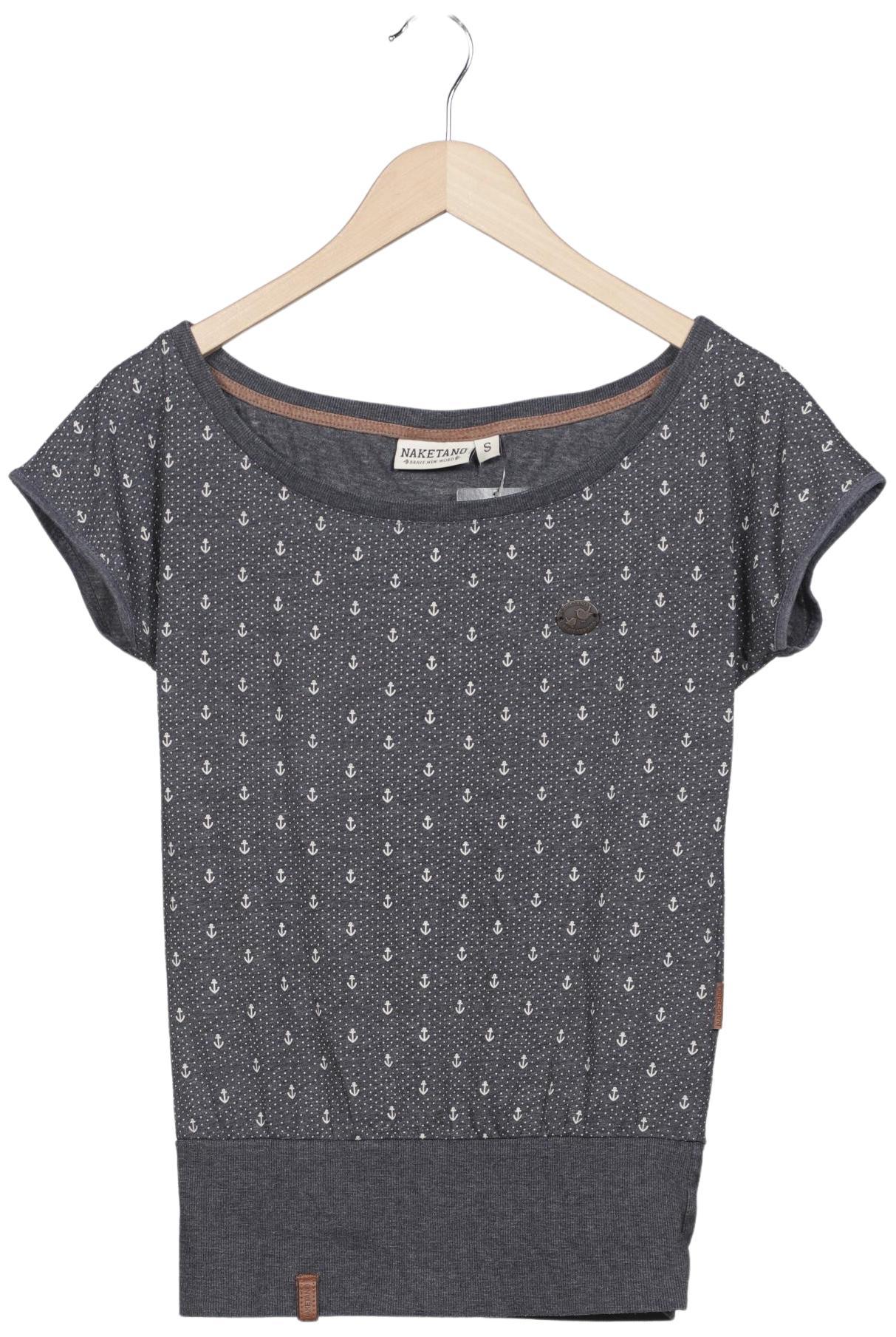 

Naketano Damen T-Shirt, grau, Gr. 36