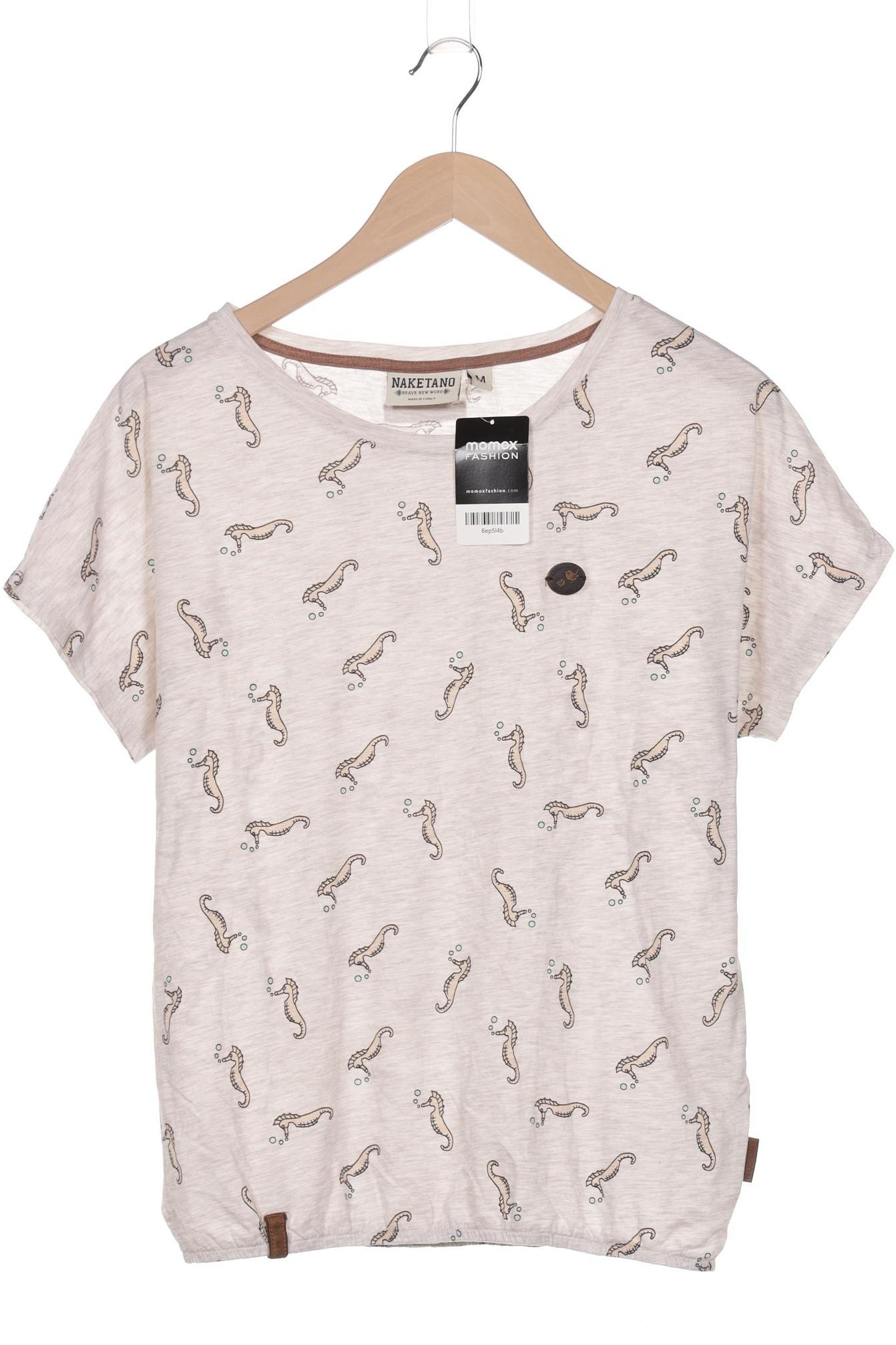 

Naketano Damen T-Shirt, beige, Gr. 38