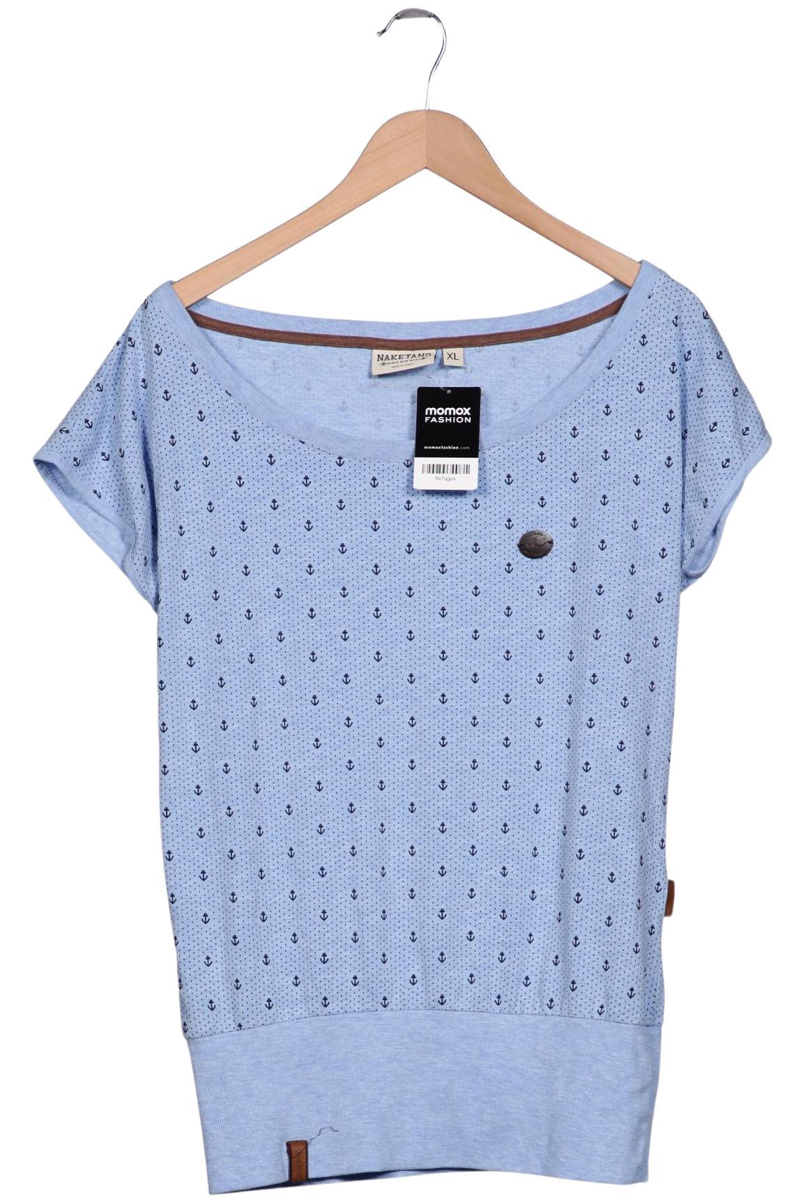 

Naketano Damen T-Shirt, blau, Gr. 44