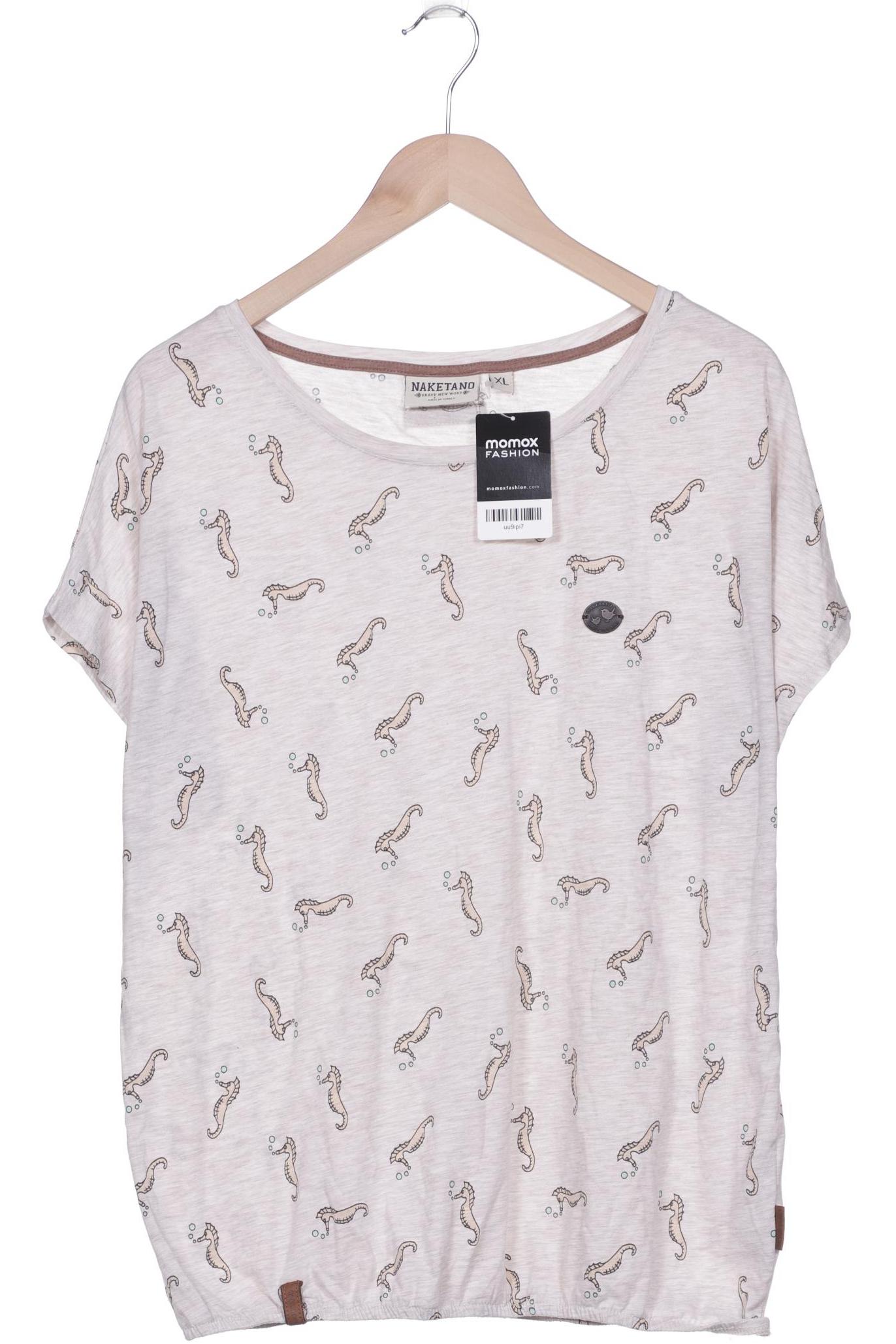 

Naketano Damen T-Shirt, beige, Gr. 44
