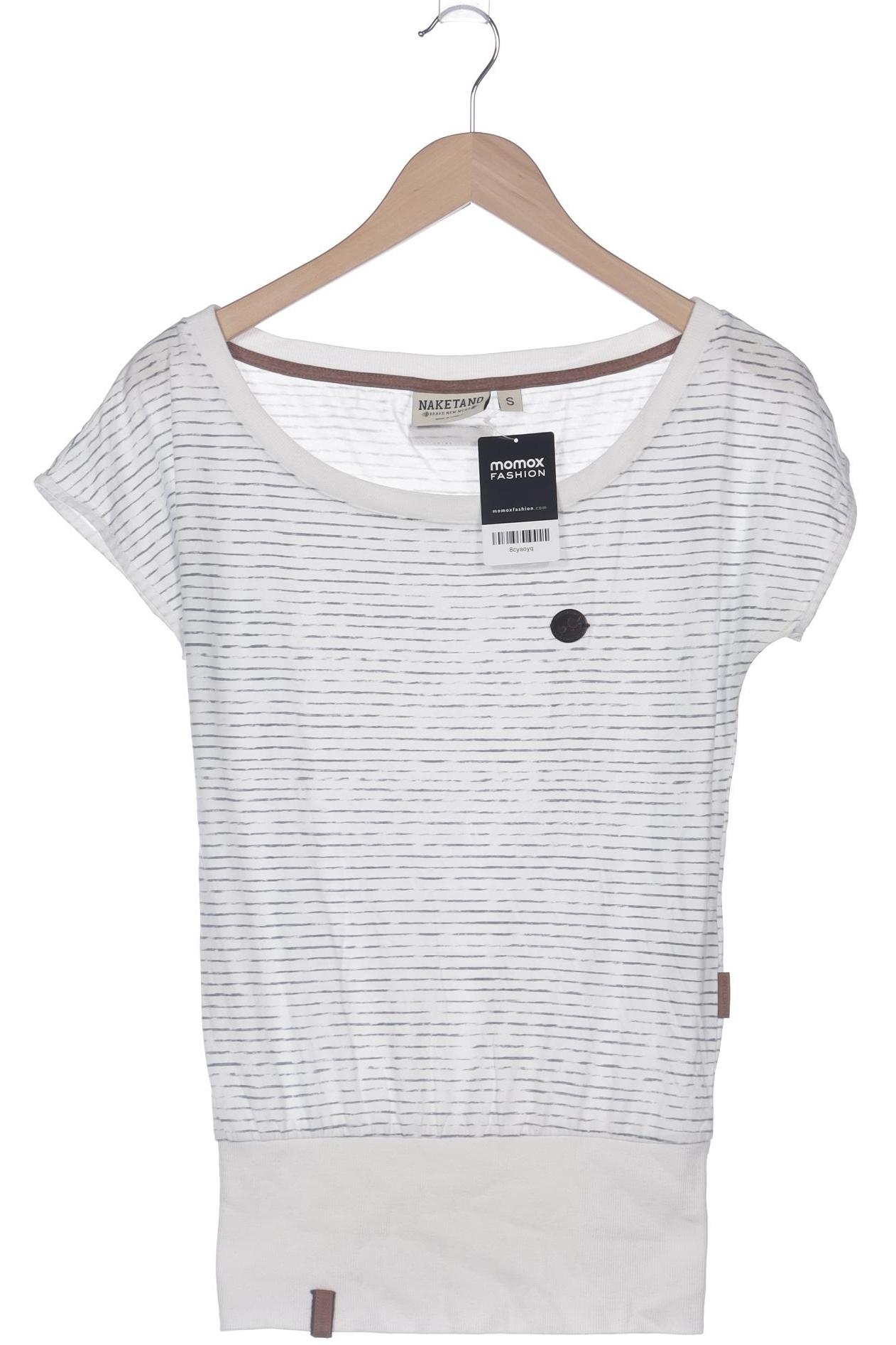 

Naketano Damen T-Shirt, weiß, Gr. 36