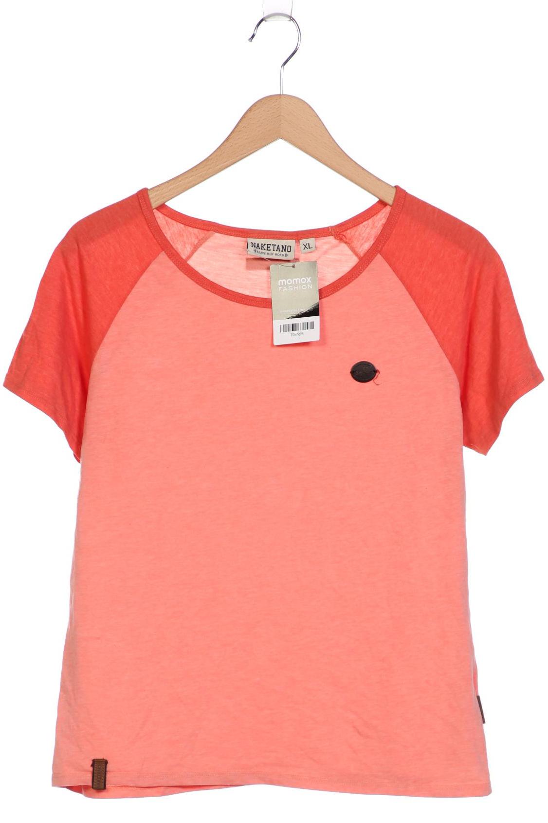 

Naketano Damen T-Shirt, orange, Gr. 44