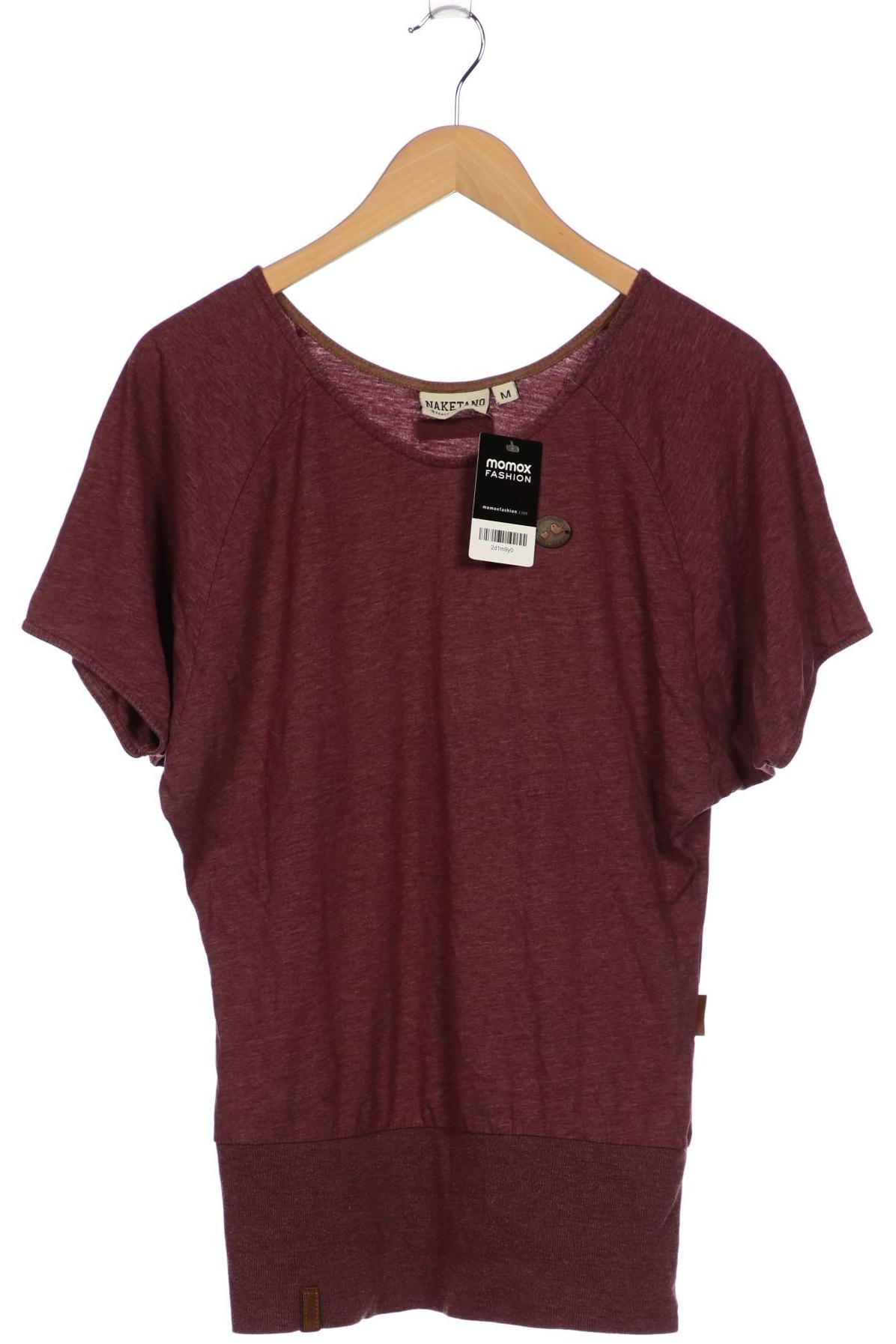 

Naketano Damen T-Shirt, bordeaux, Gr. 38