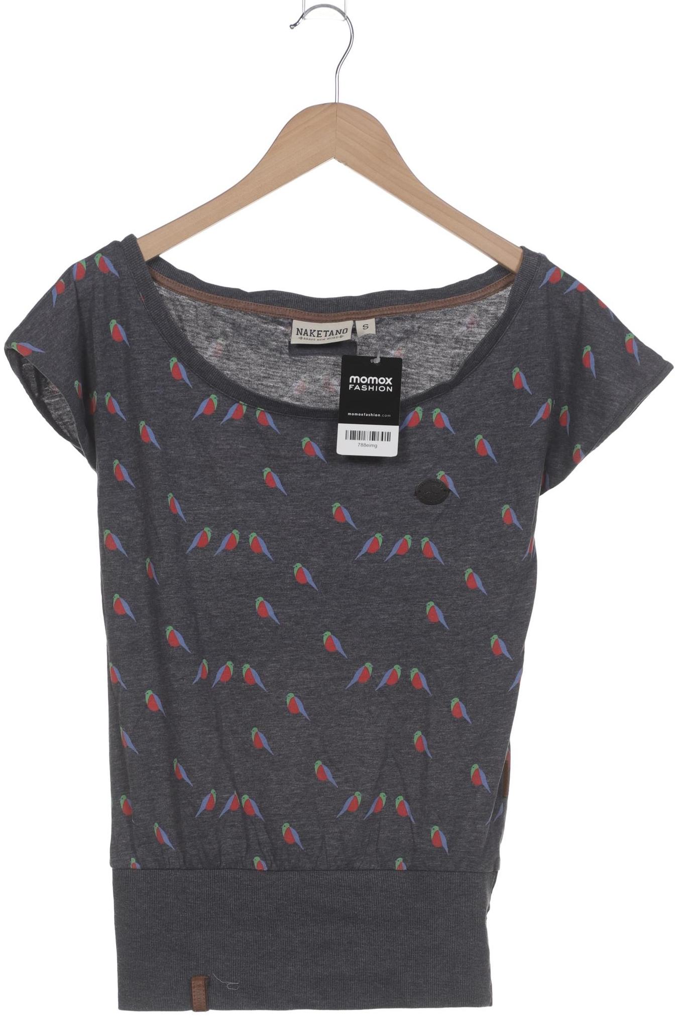 

Naketano Damen T-Shirt, grau, Gr. 36