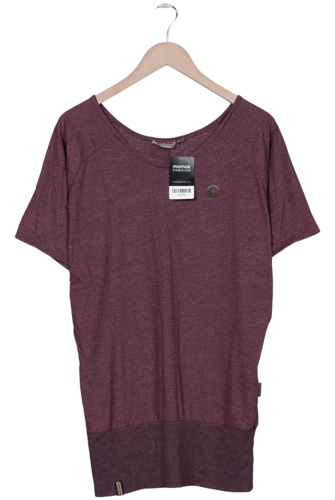 

Naketano Damen T-Shirt, bordeaux, Gr. 42