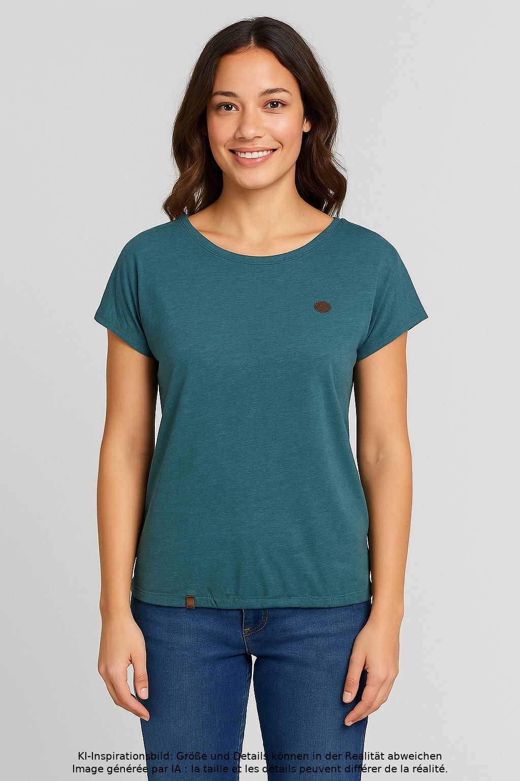 

Naketano Damen T-Shirt, türkis, Gr. 34