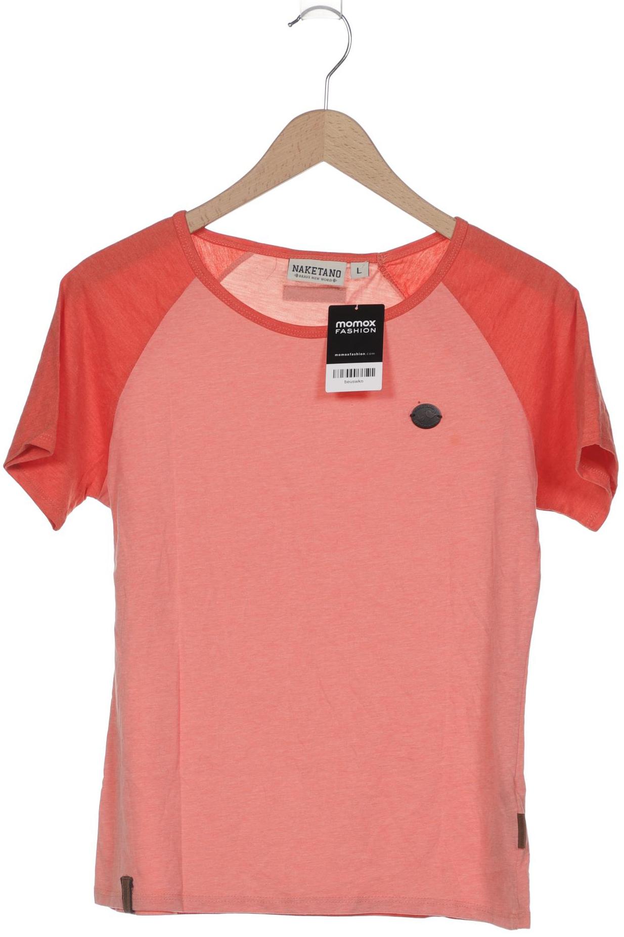 

Naketano Damen T-Shirt, orange, Gr. 42