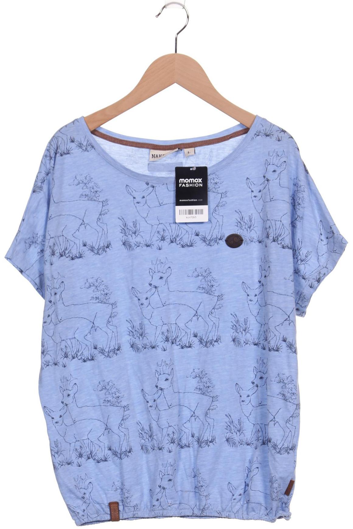 

Naketano Damen T-Shirt, blau, Gr. 42