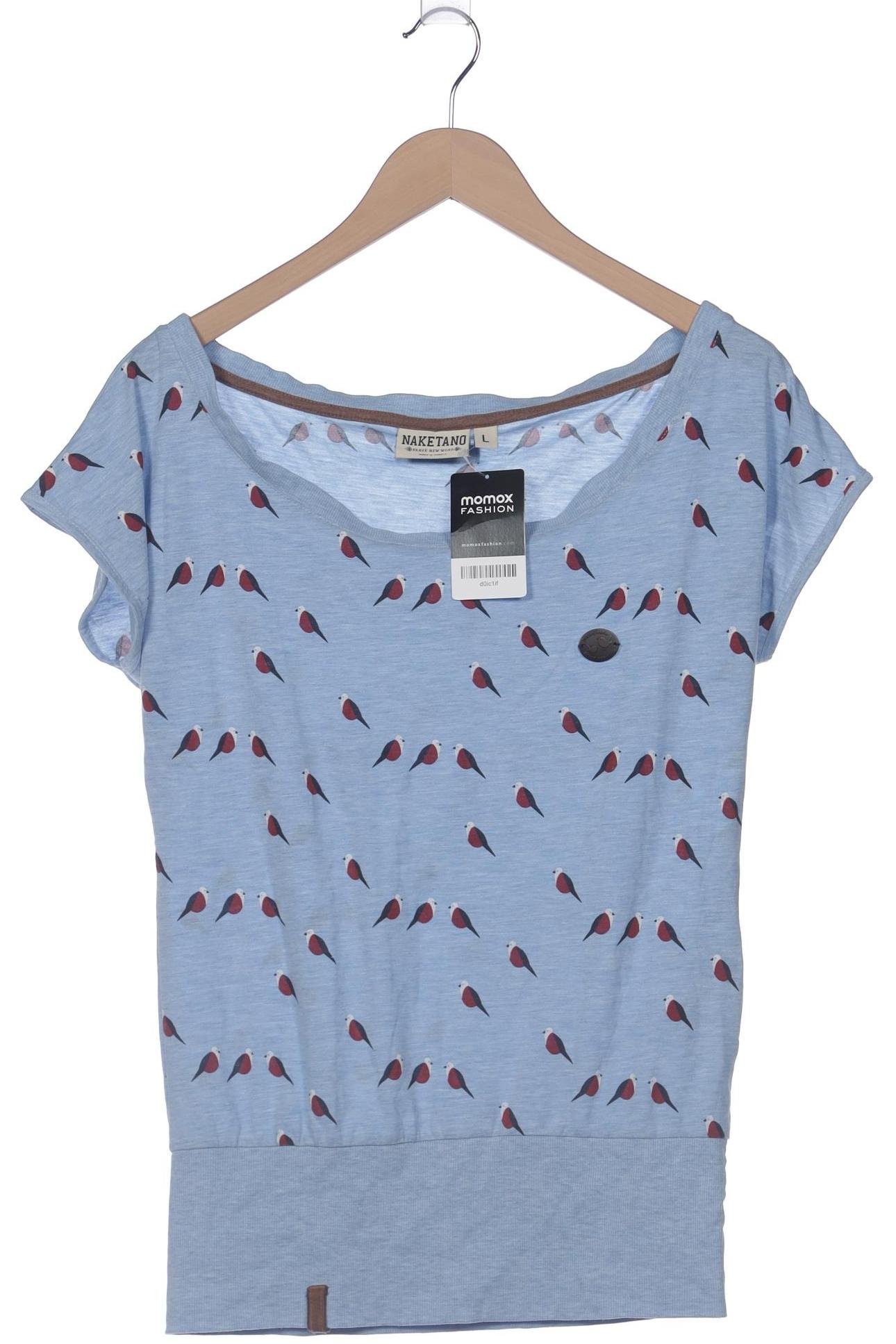 

Naketano Damen T-Shirt, blau, Gr. 42