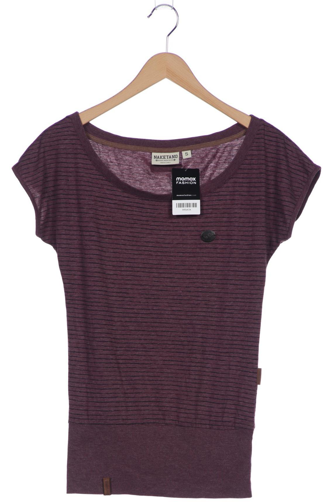 

Naketano Damen T-Shirt, bordeaux, Gr. 36