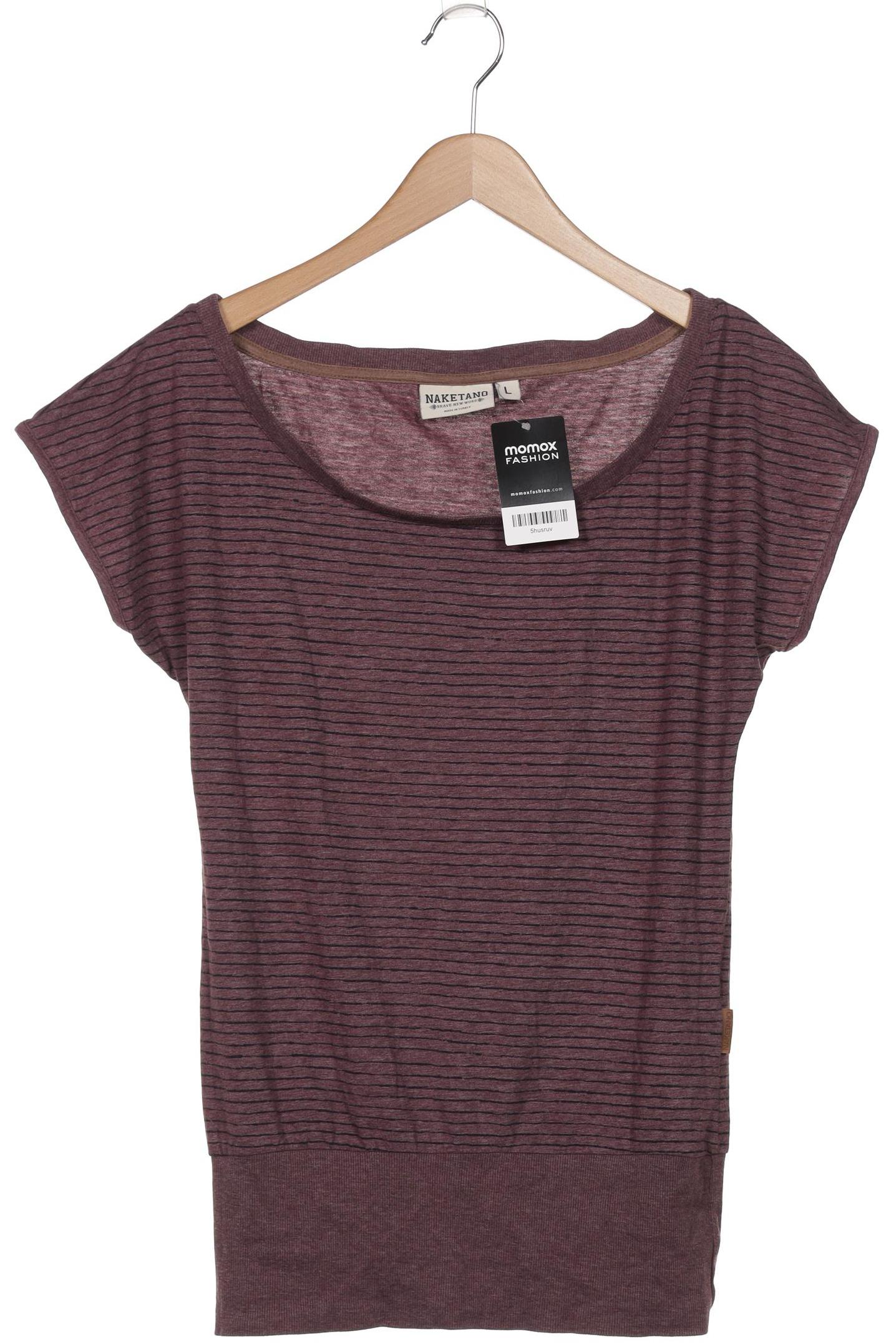 

Naketano Damen T-Shirt, bordeaux, Gr. 42