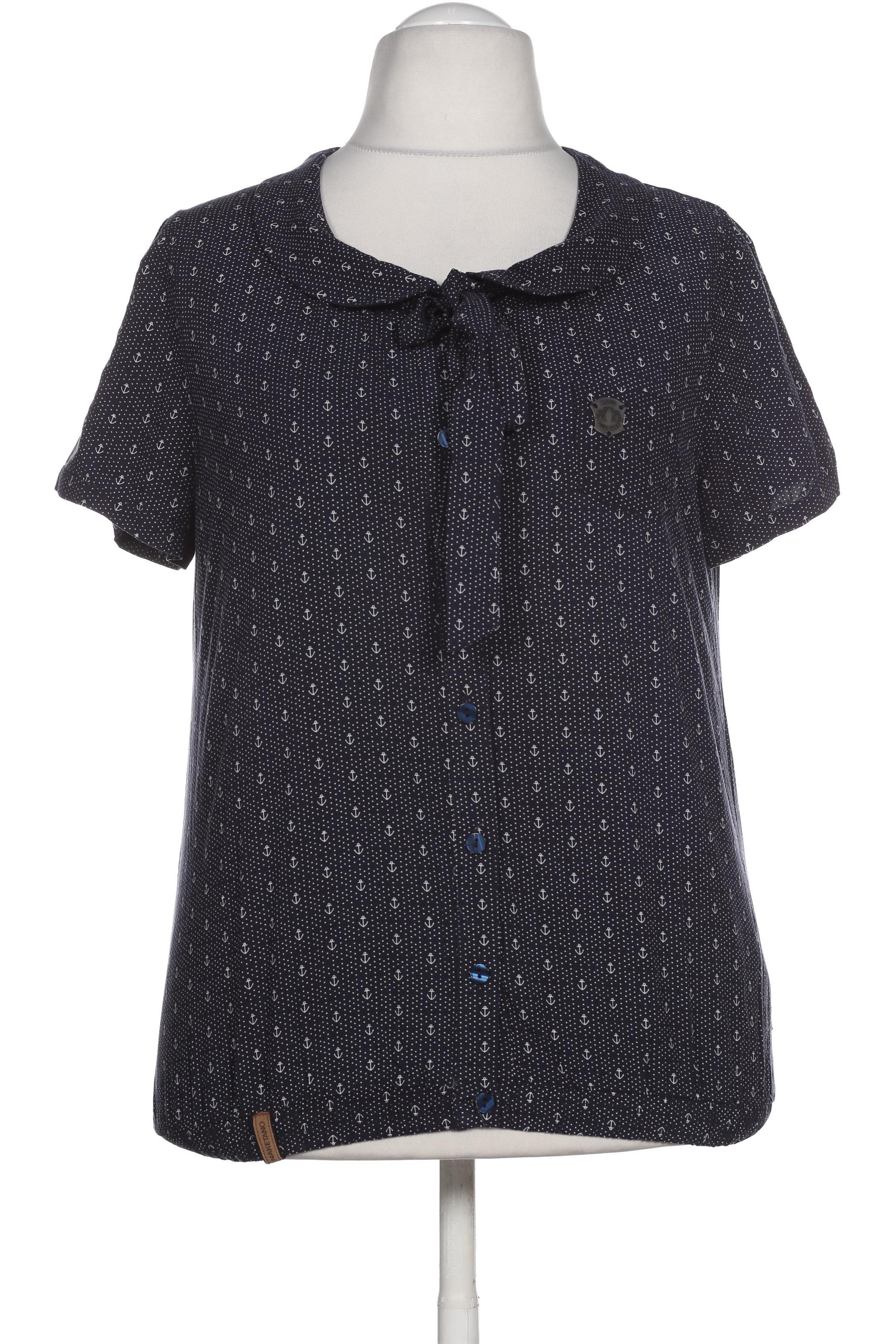 

Naketano Damen Bluse, blau, Gr.