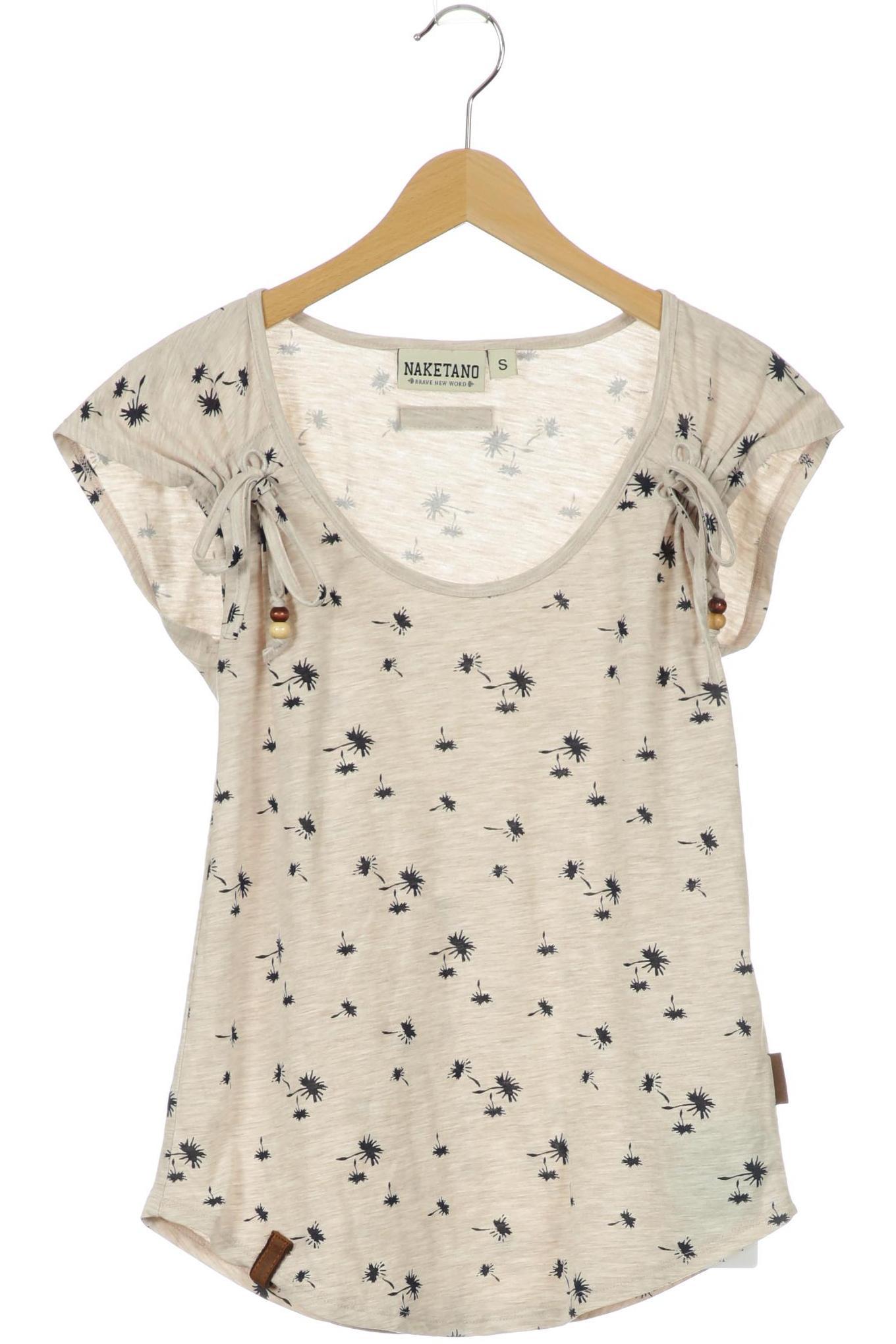 

Naketano Damen T-Shirt, beige, Gr.