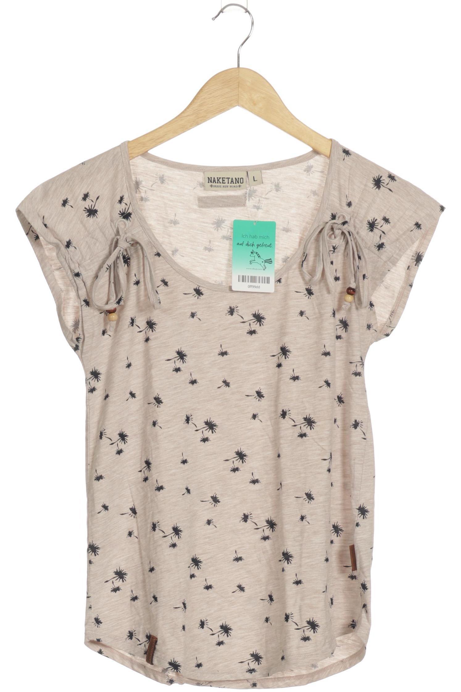 

Naketano Damen T-Shirt, beige, Gr.
