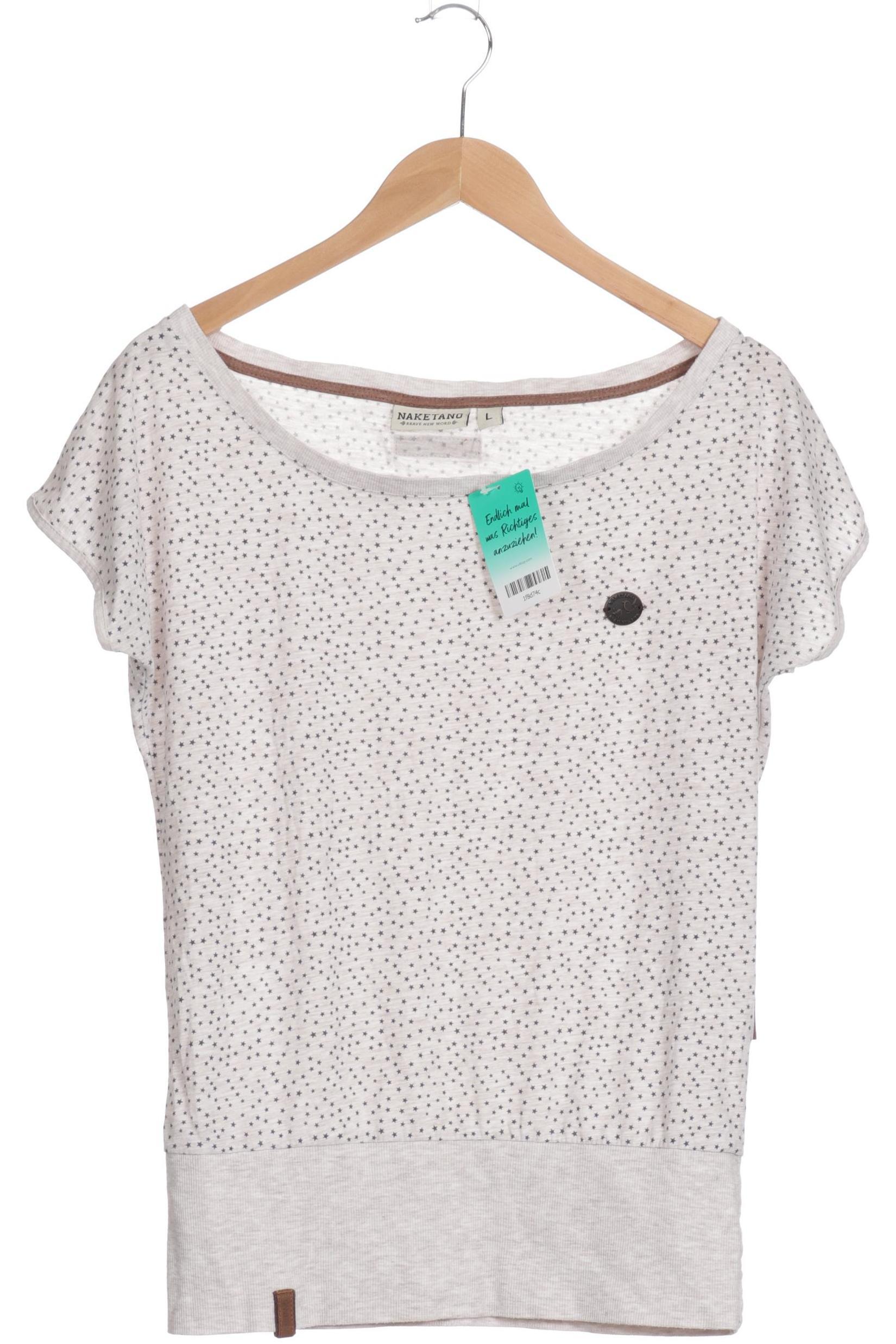 

Naketano Damen T-Shirt, beige, Gr.