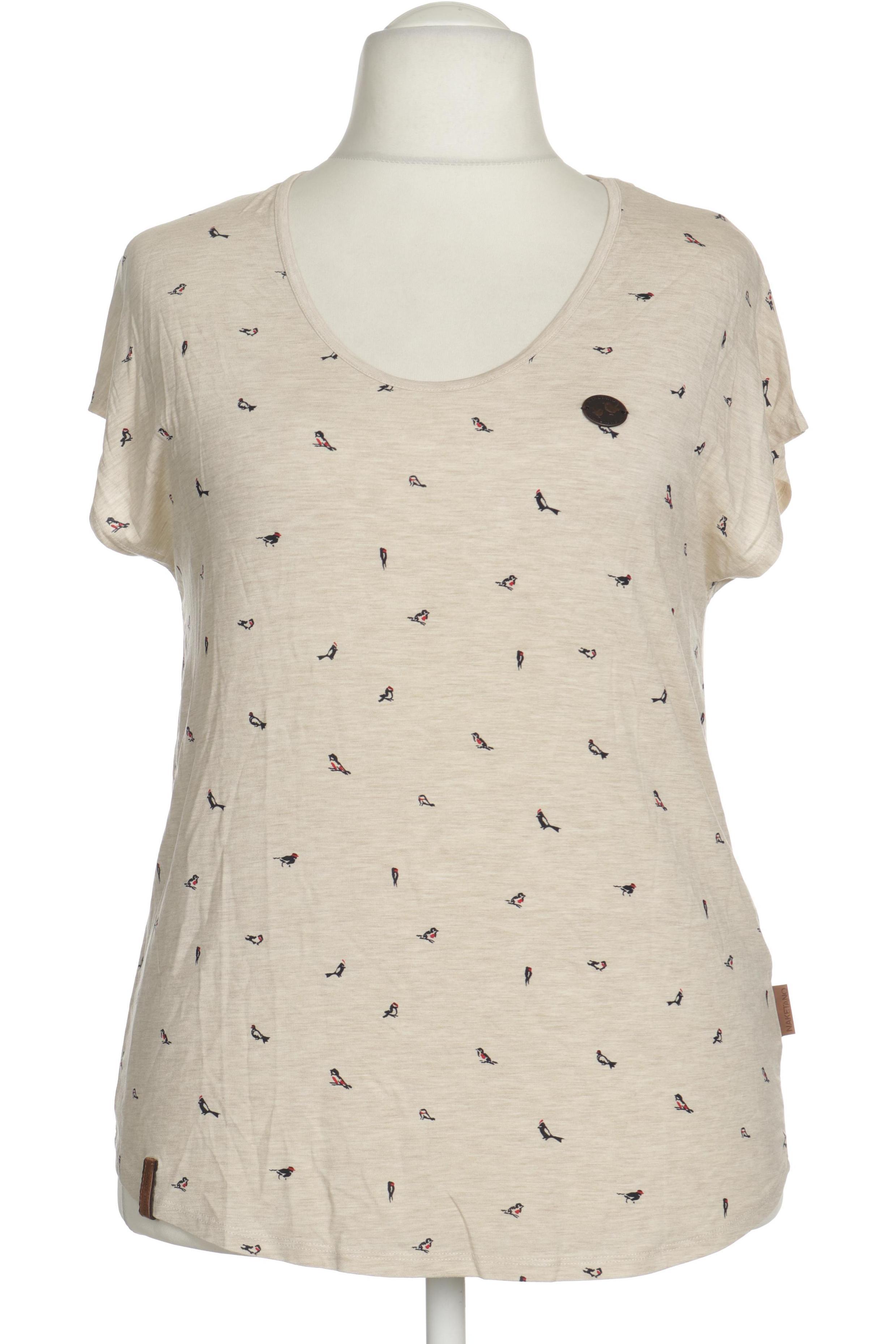 

Naketano Damen T-Shirt, beige, Gr.