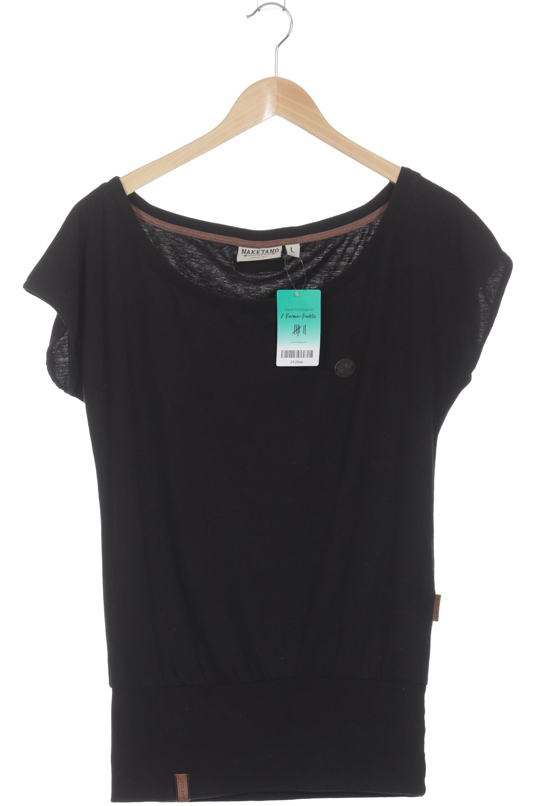 

Naketano Damen T-Shirt, schwarz, Gr.