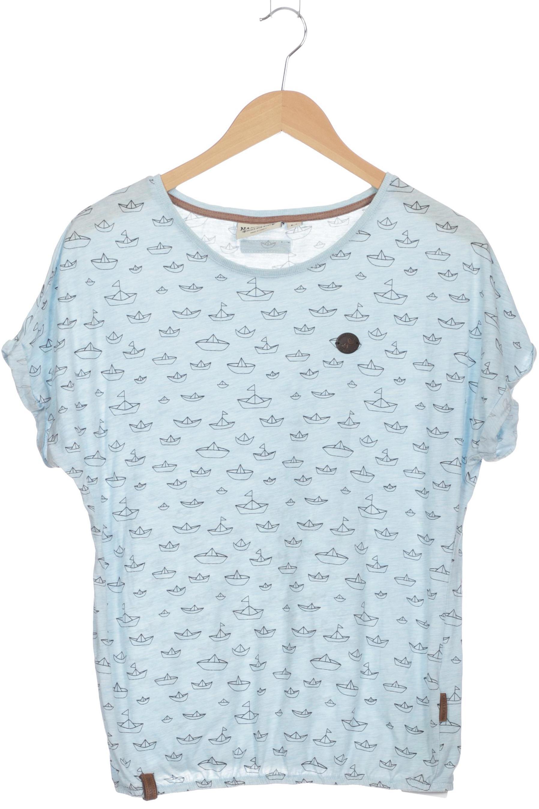

Naketano Damen T-Shirt, blau, Gr.