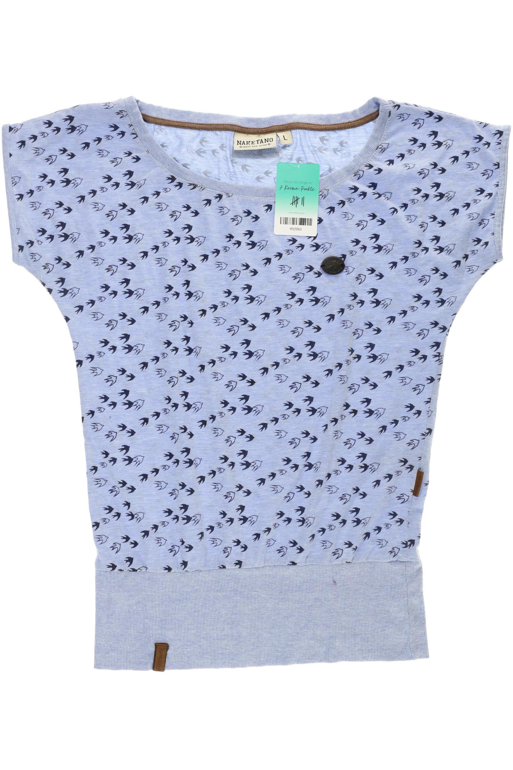 

Naketano Damen T-Shirt, blau, Gr.