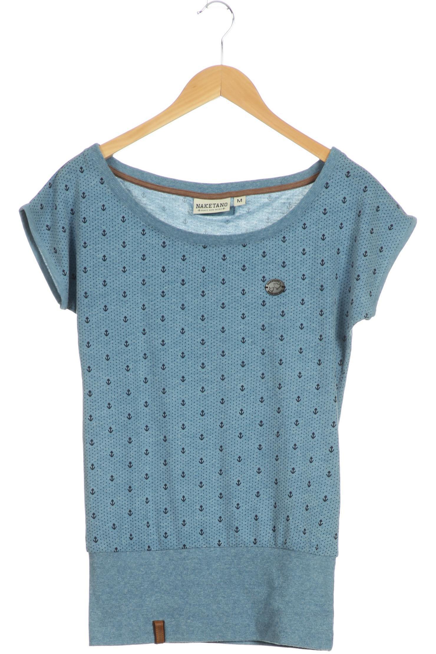 

Naketano Damen T-Shirt, blau, Gr.