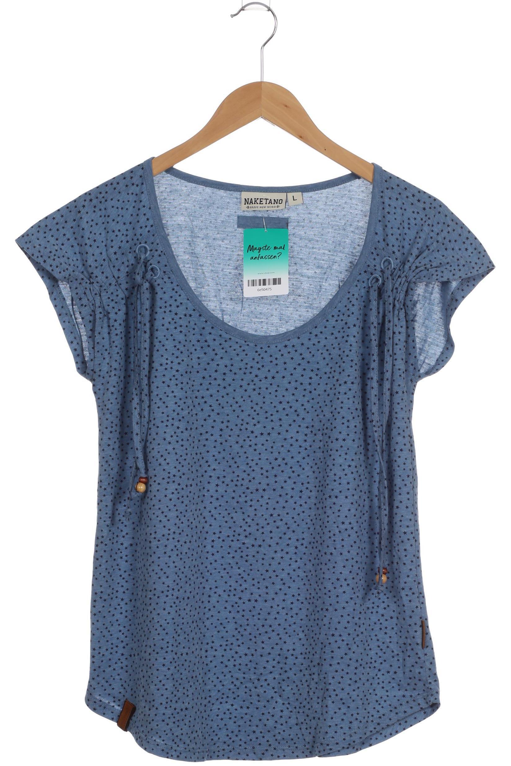 

Naketano Damen T-Shirt, blau, Gr.