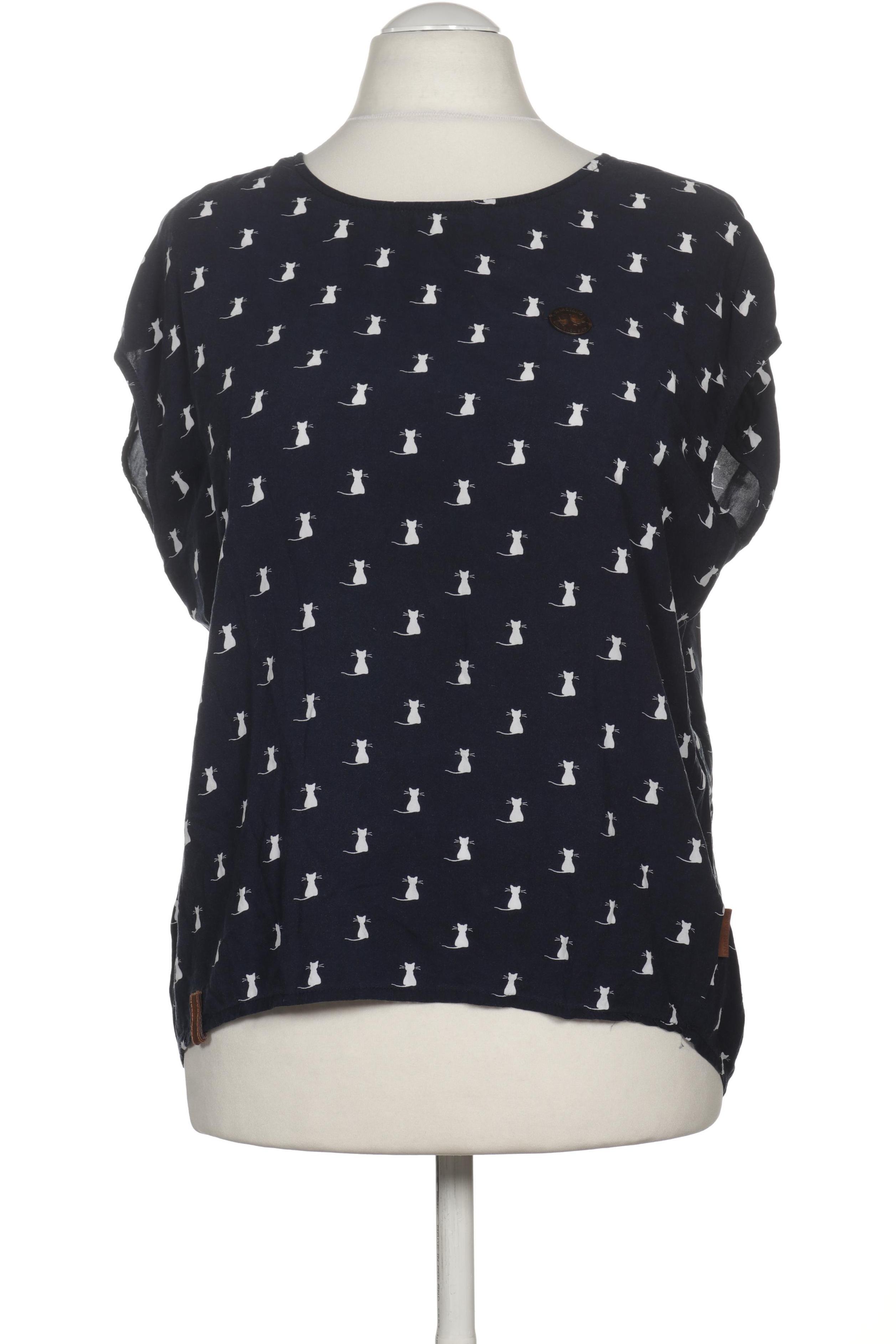 

Naketano Damen Bluse, blau, Gr.