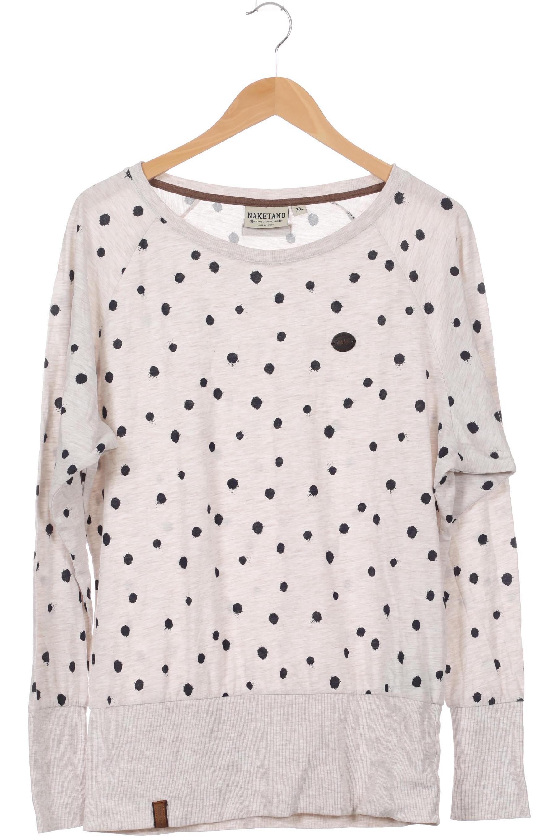 

Naketano Damen Langarmshirt, beige, Gr.