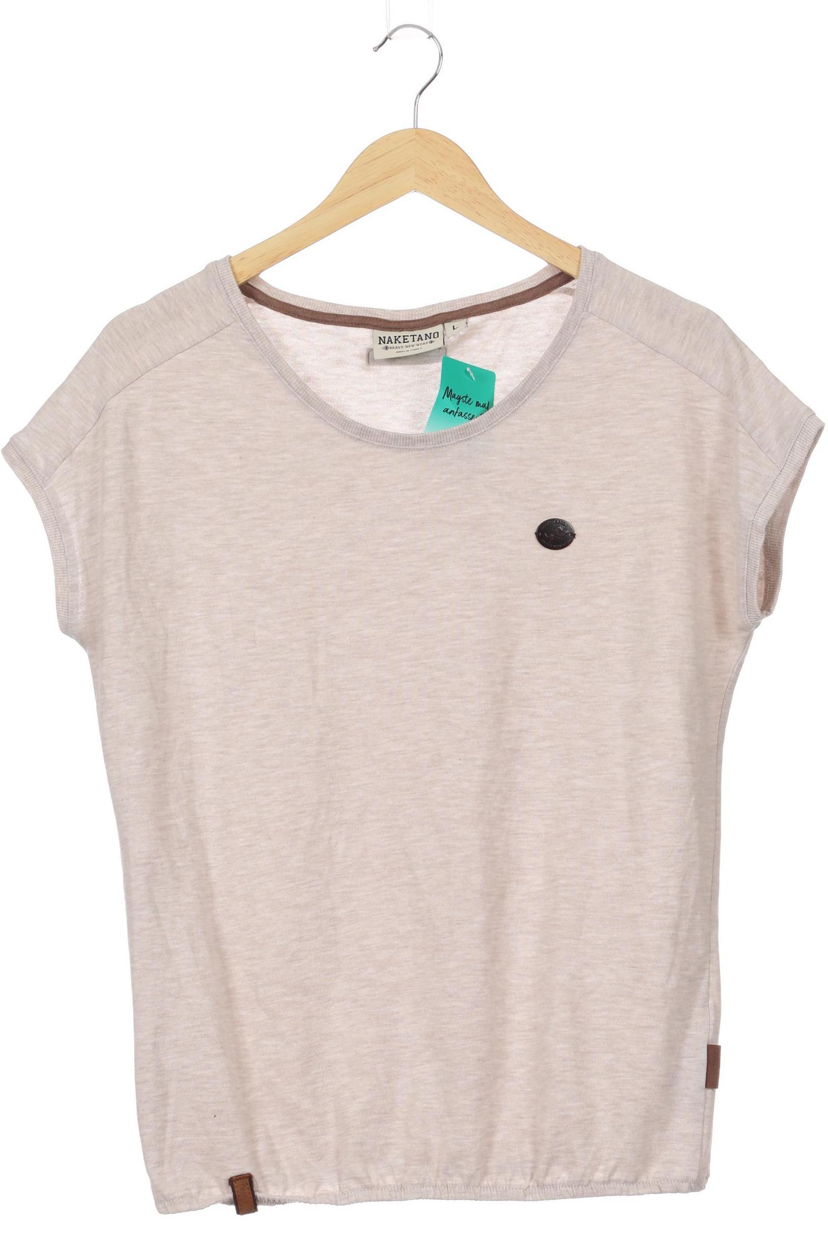 

Naketano Damen T-Shirt, beige, Gr.