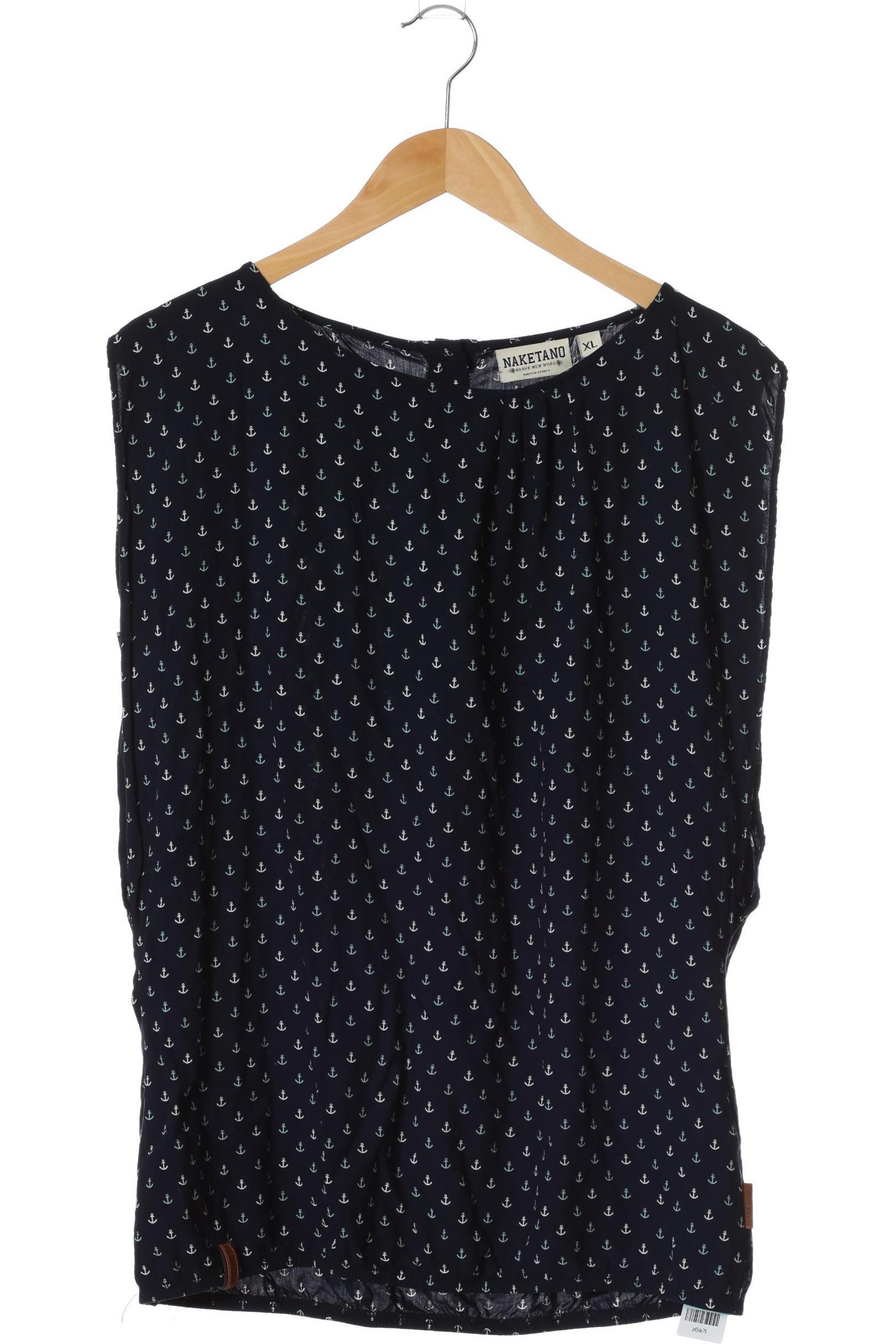 

Naketano Damen Bluse, blau, Gr.