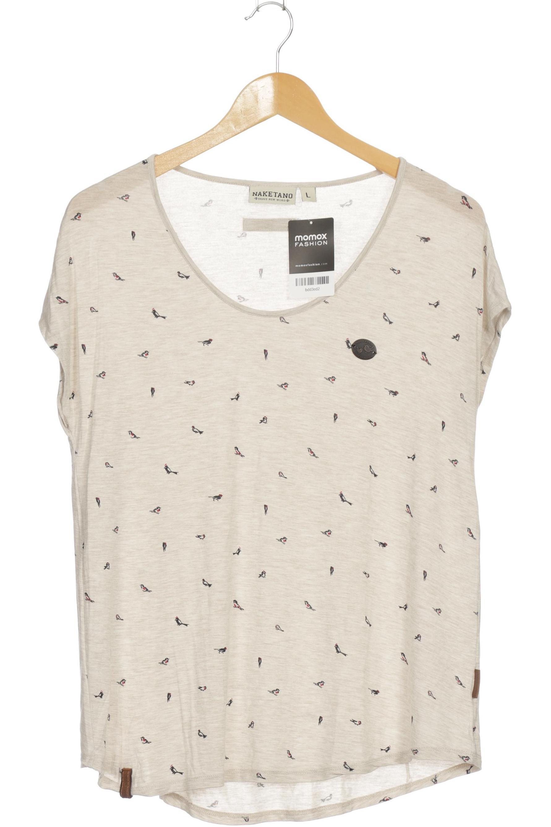 

Naketano Damen T-Shirt, beige, Gr.