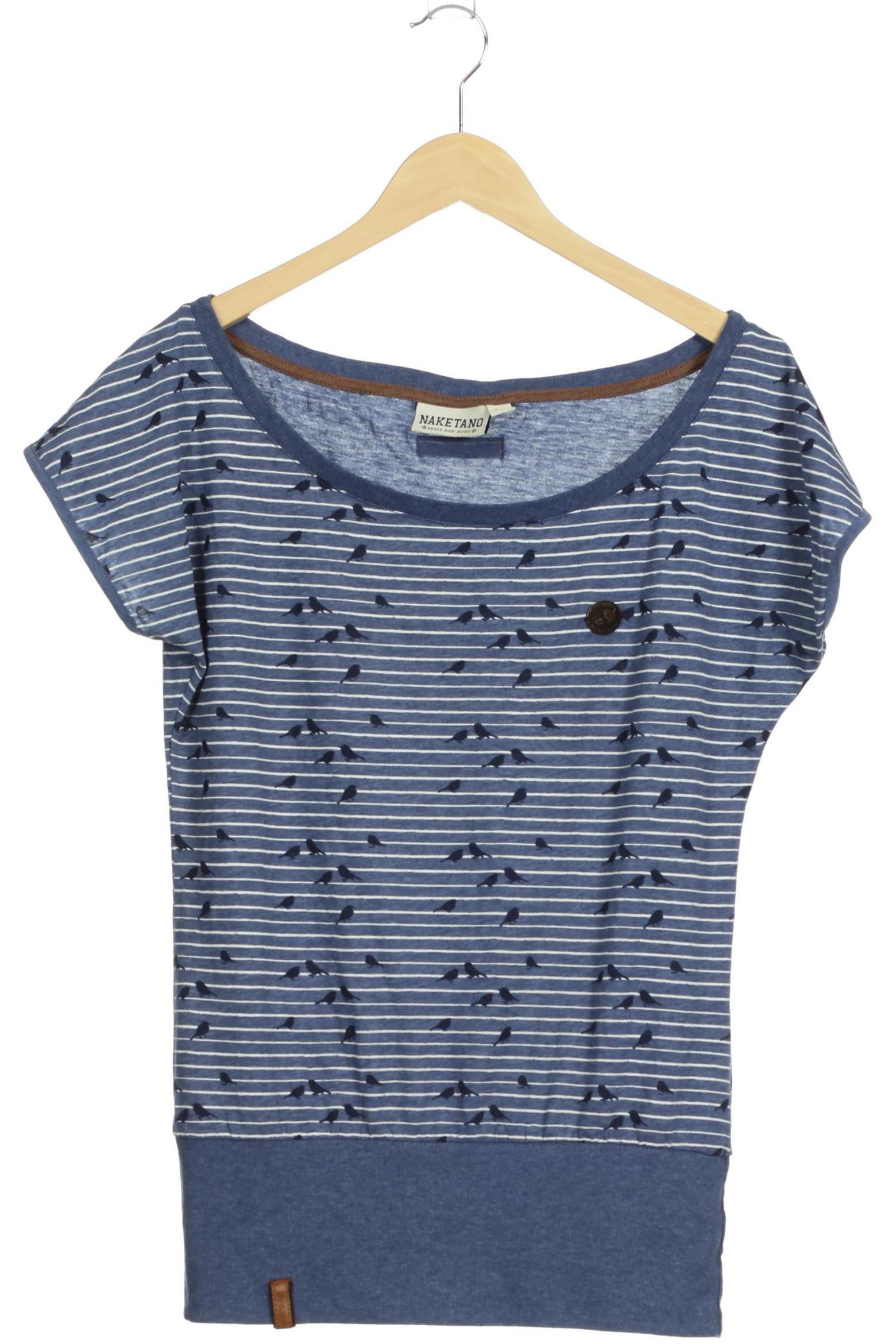

Naketano Damen T-Shirt, blau, Gr.