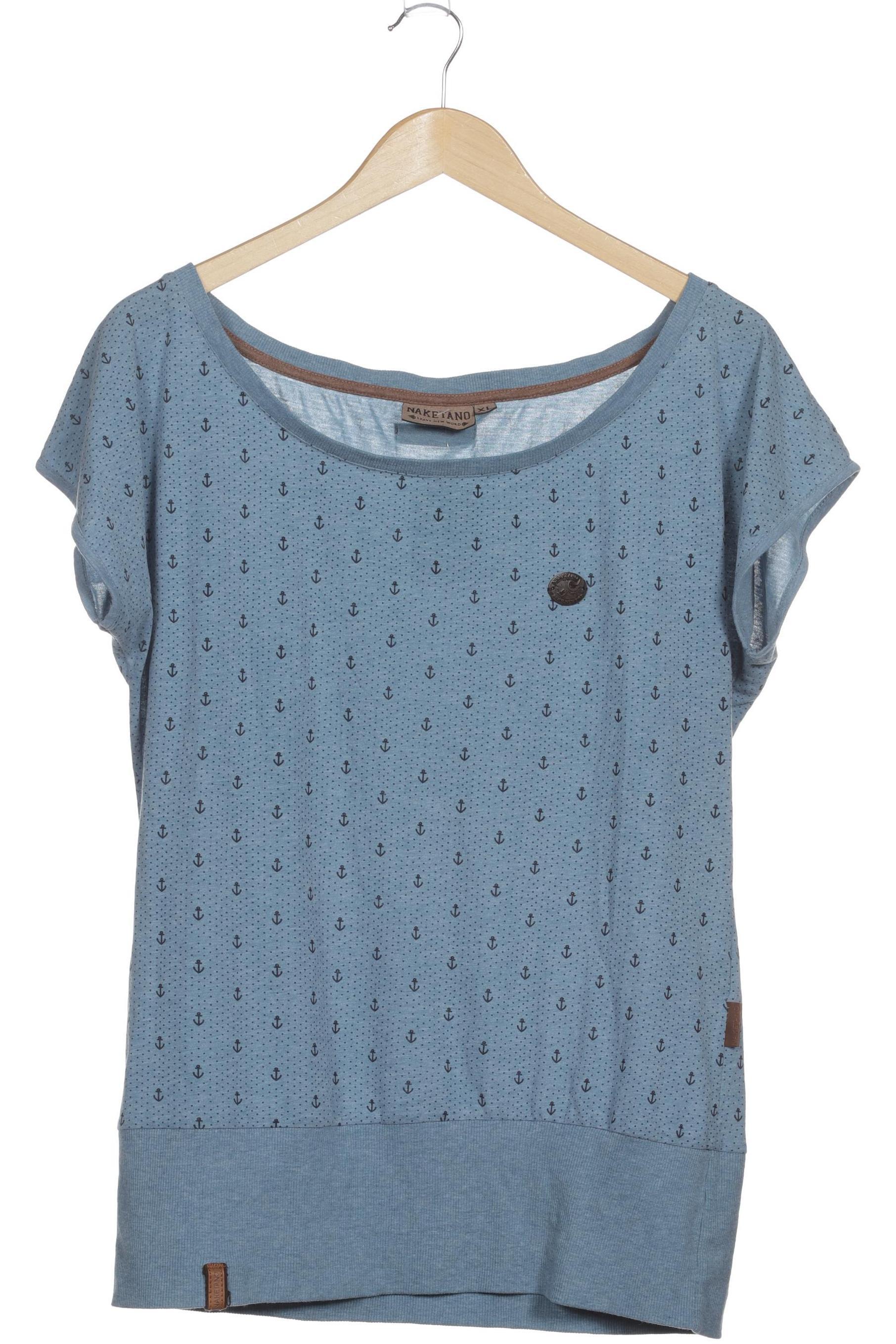 

Naketano Damen T-Shirt, blau, Gr.