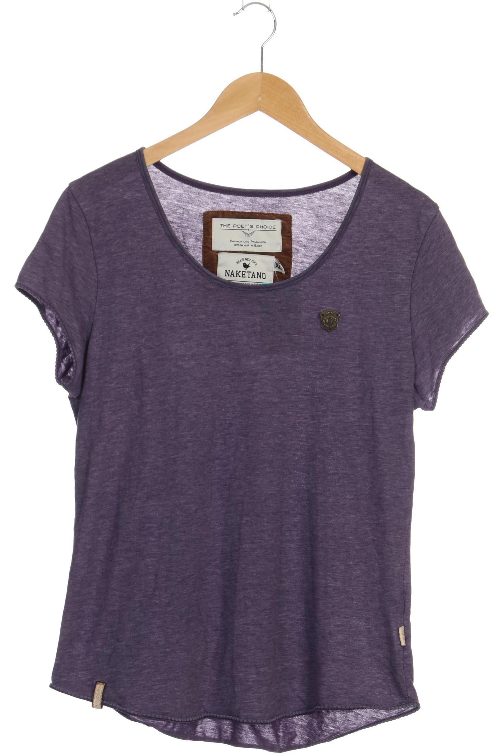 

Naketano Damen T-Shirt, lila, Gr.
