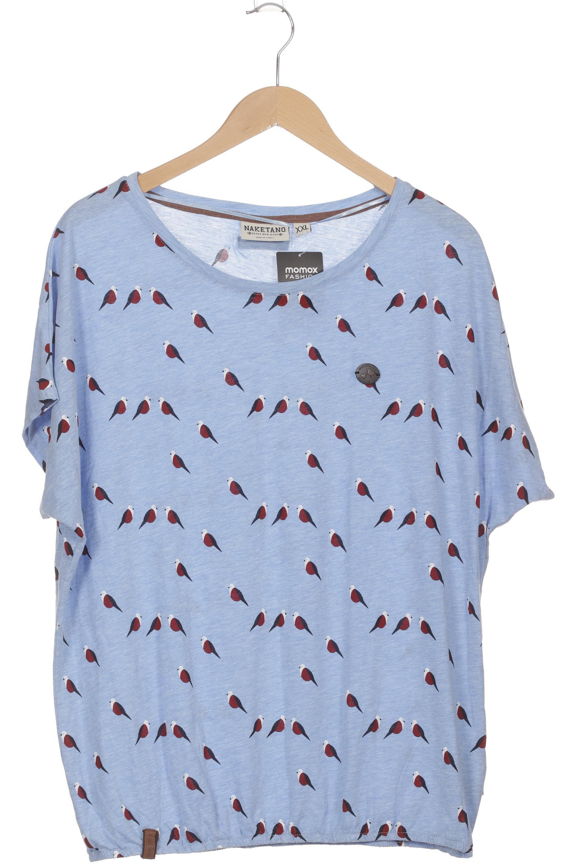 

Naketano Damen T-Shirt, blau, Gr.