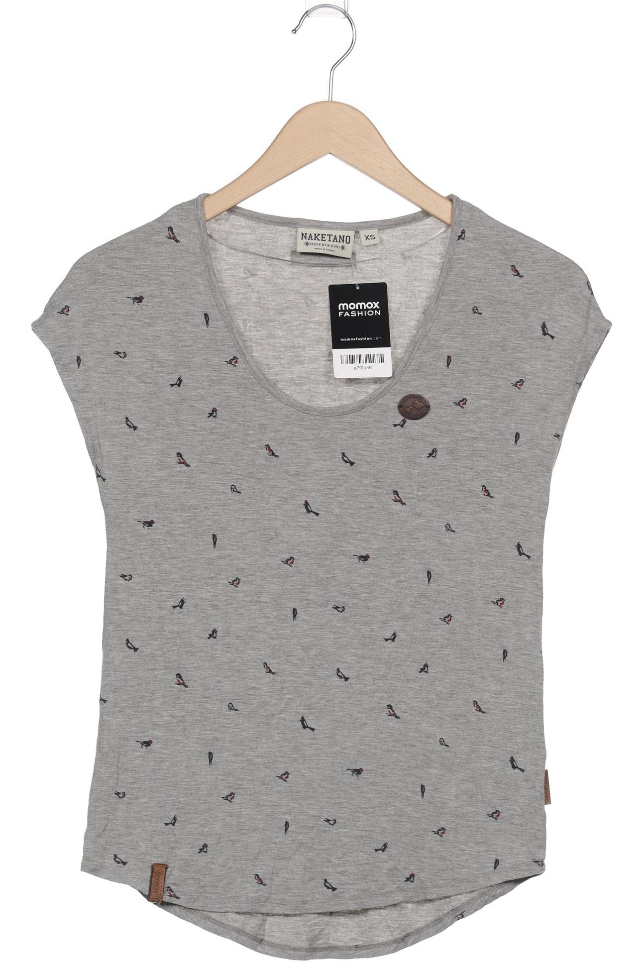 

Naketano Damen T-Shirt, grau, Gr. 34