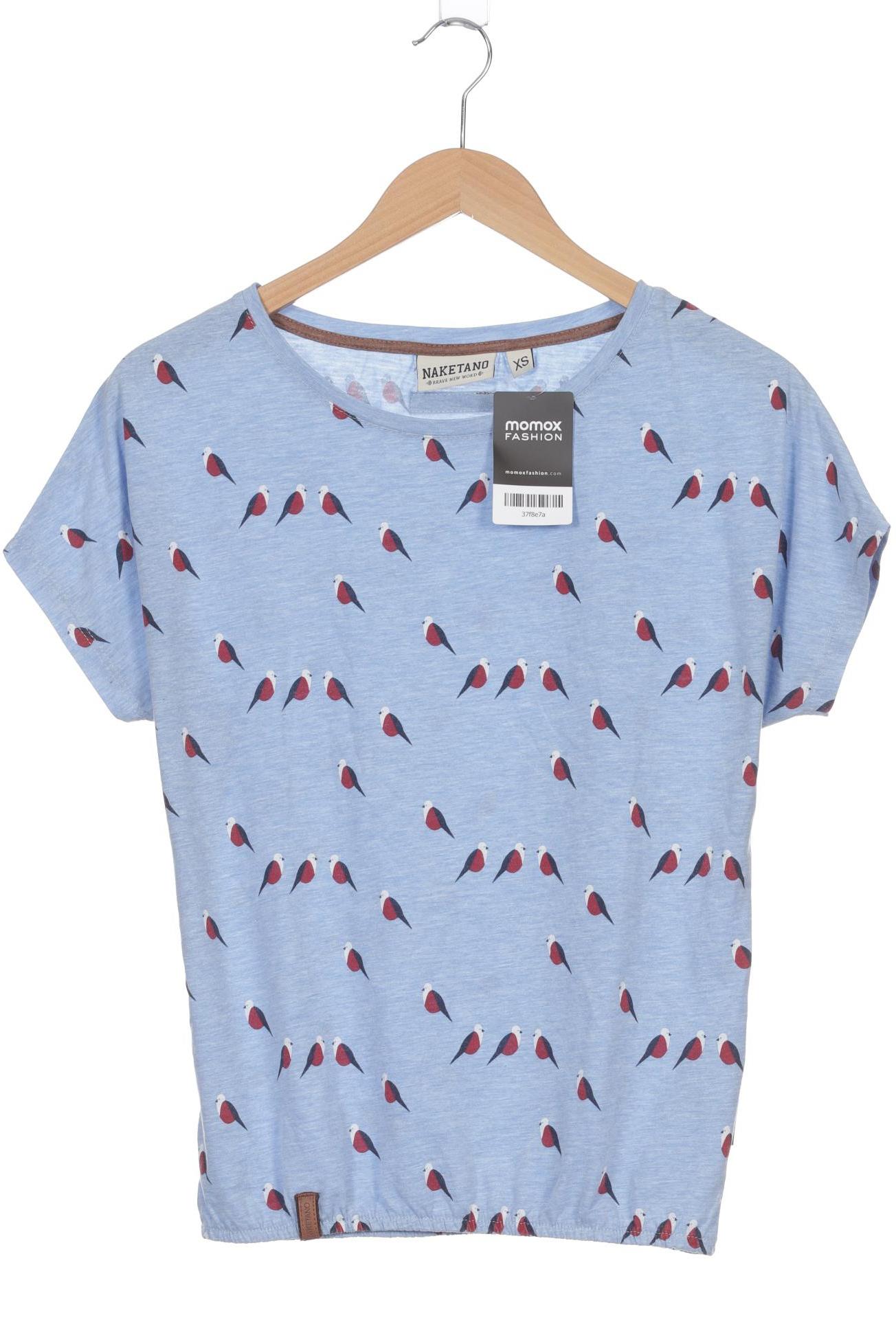 

Naketano Damen T-Shirt, blau, Gr. 34