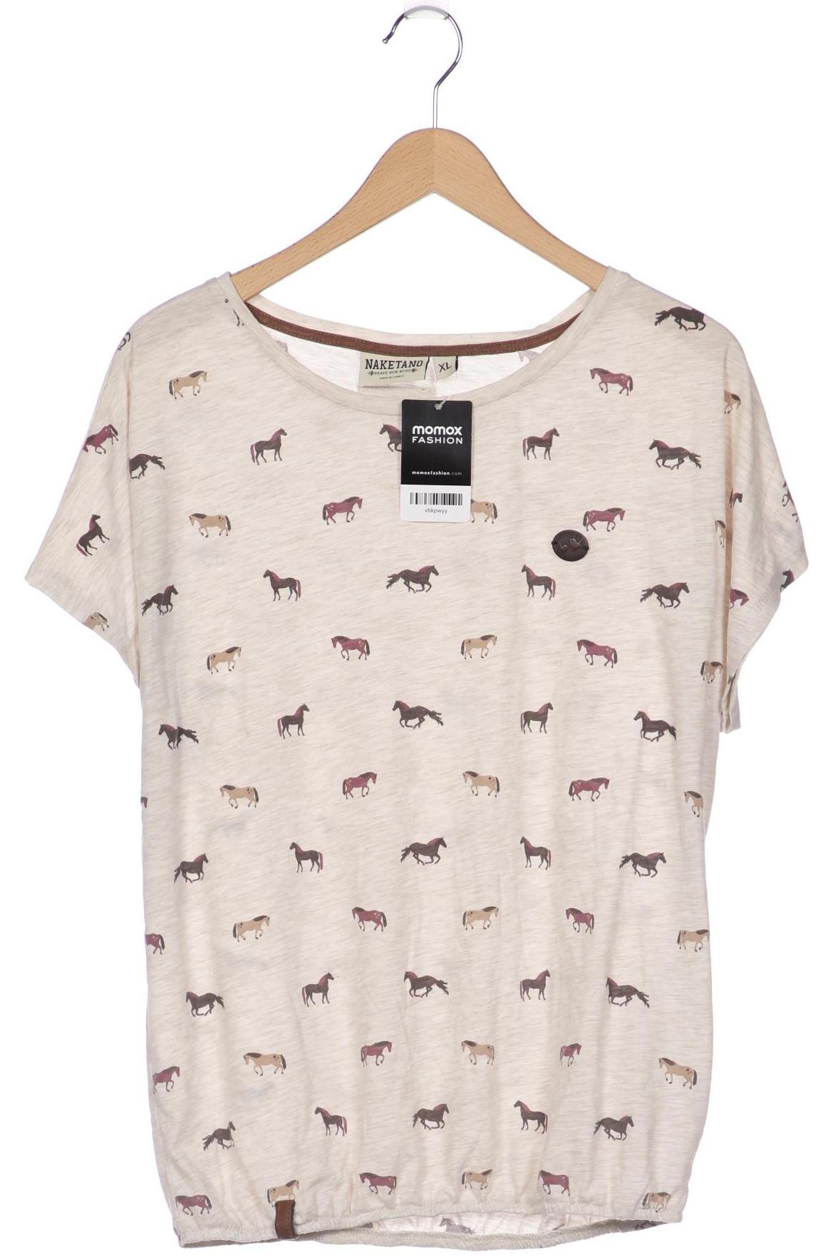 

Naketano Damen T-Shirt, beige