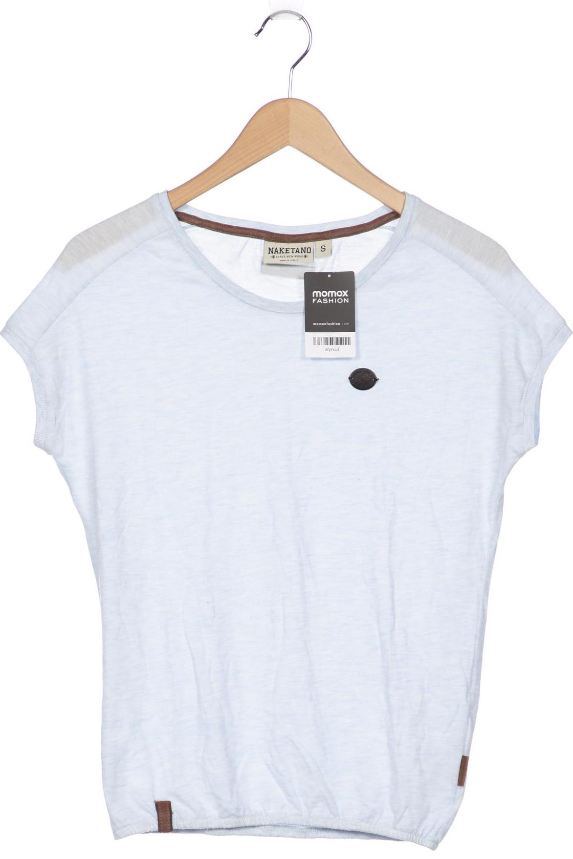 

Naketano Damen T-Shirt, hellblau, Gr. 36