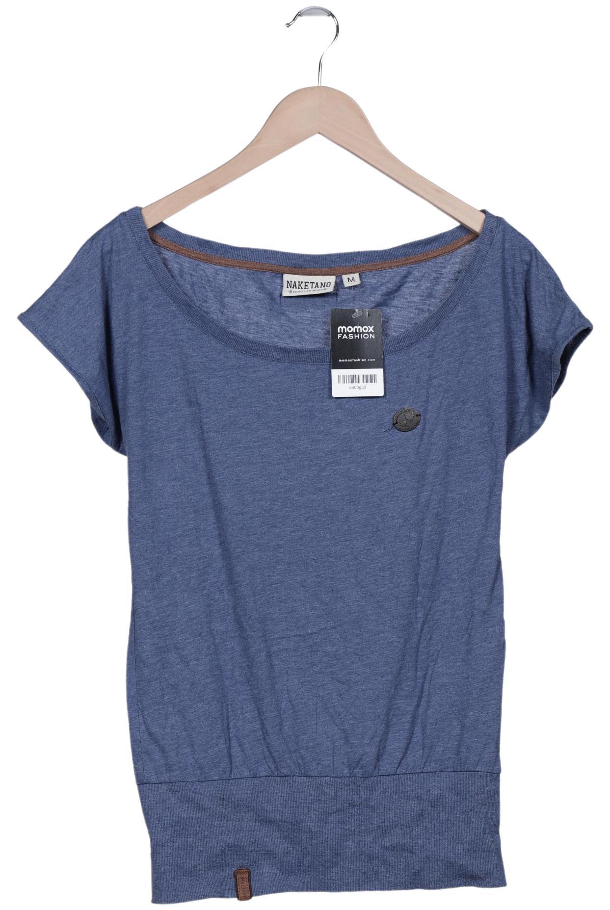 

Naketano Damen T-Shirt, blau, Gr. 38