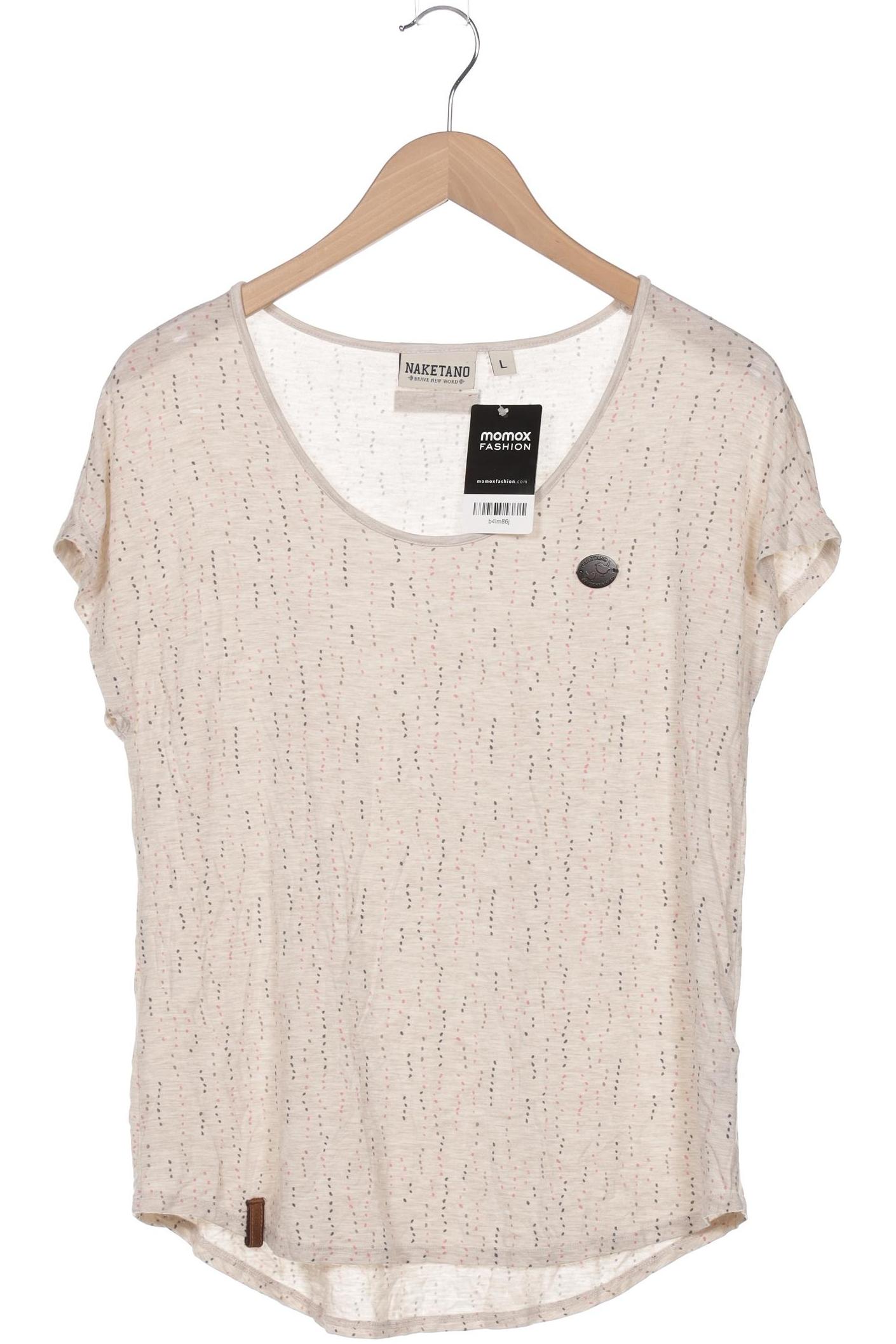 

Naketano Damen T-Shirt, beige, Gr. 42