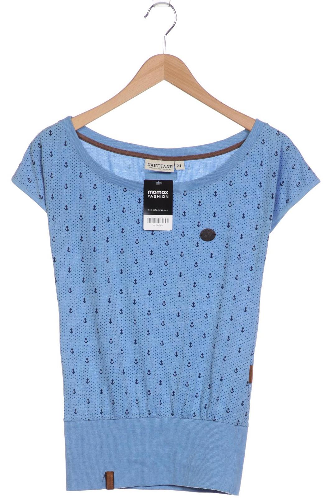 

Naketano Damen T-Shirt, blau, Gr. 44