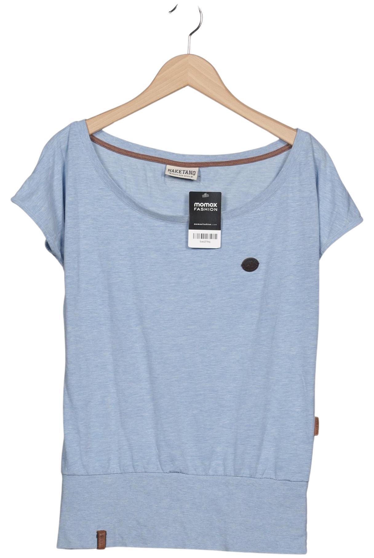 

Naketano Damen T-Shirt, hellblau, Gr. 36