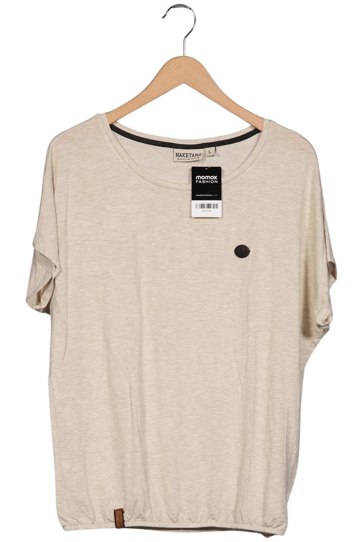 

Naketano Damen T-Shirt, beige, Gr. 42