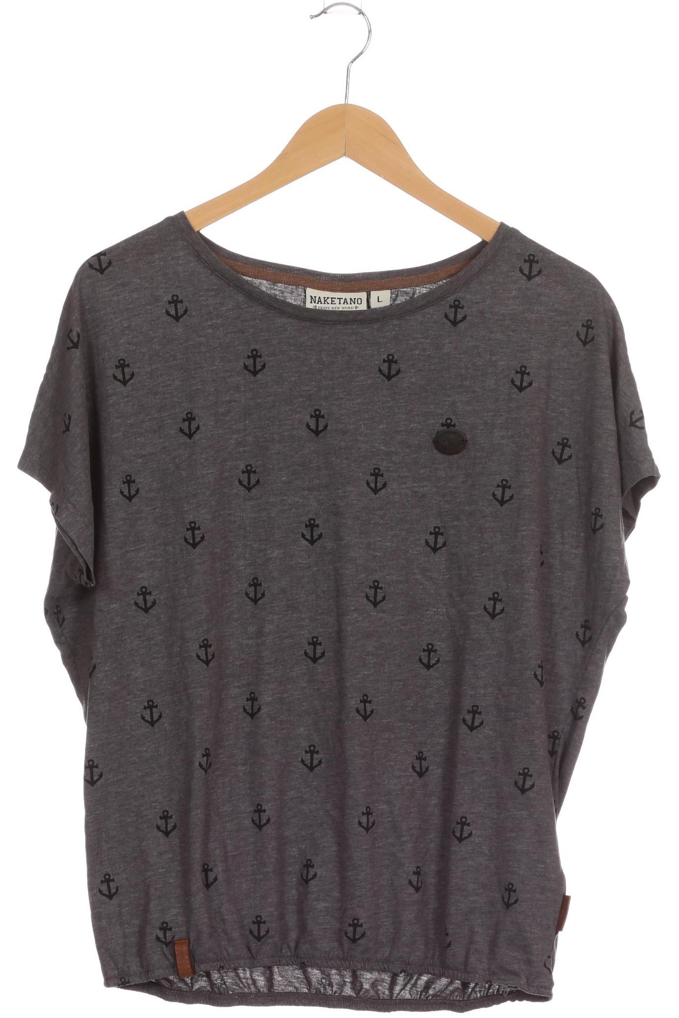

Naketano Damen T-Shirt, grau, Gr. 42