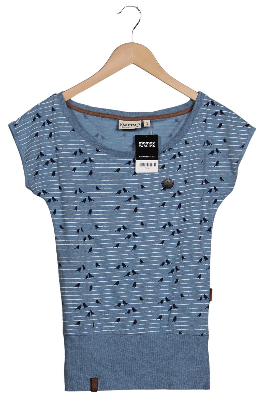 

Naketano Damen T-Shirt, blau, Gr. 36