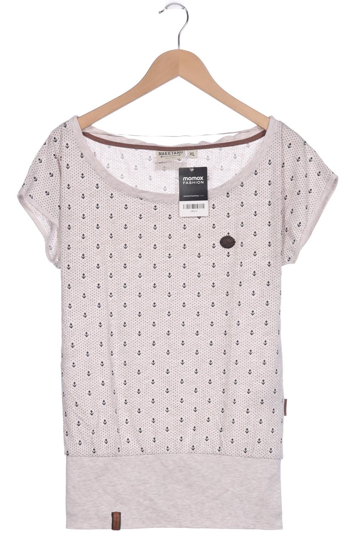 

Naketano Damen T-Shirt, beige, Gr. 44